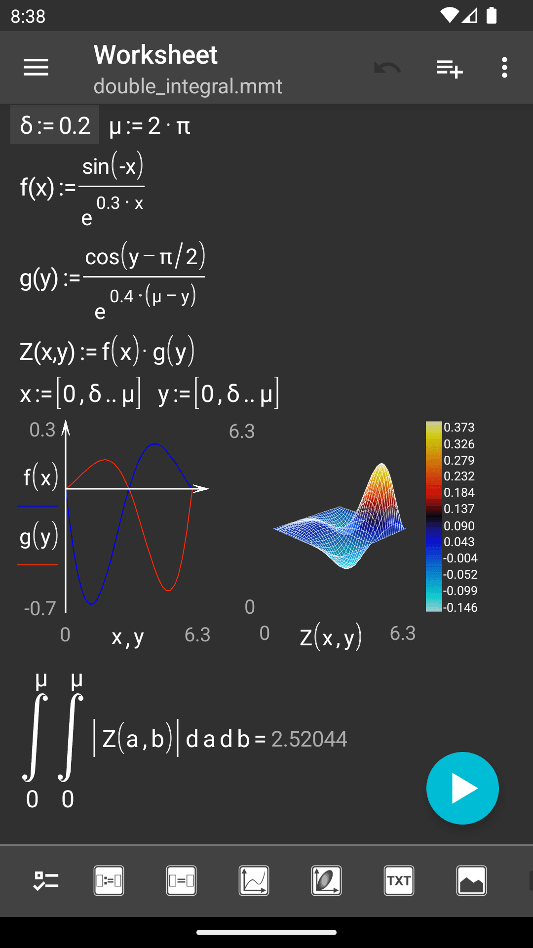 Скриншот 2 — microMathematics Plus