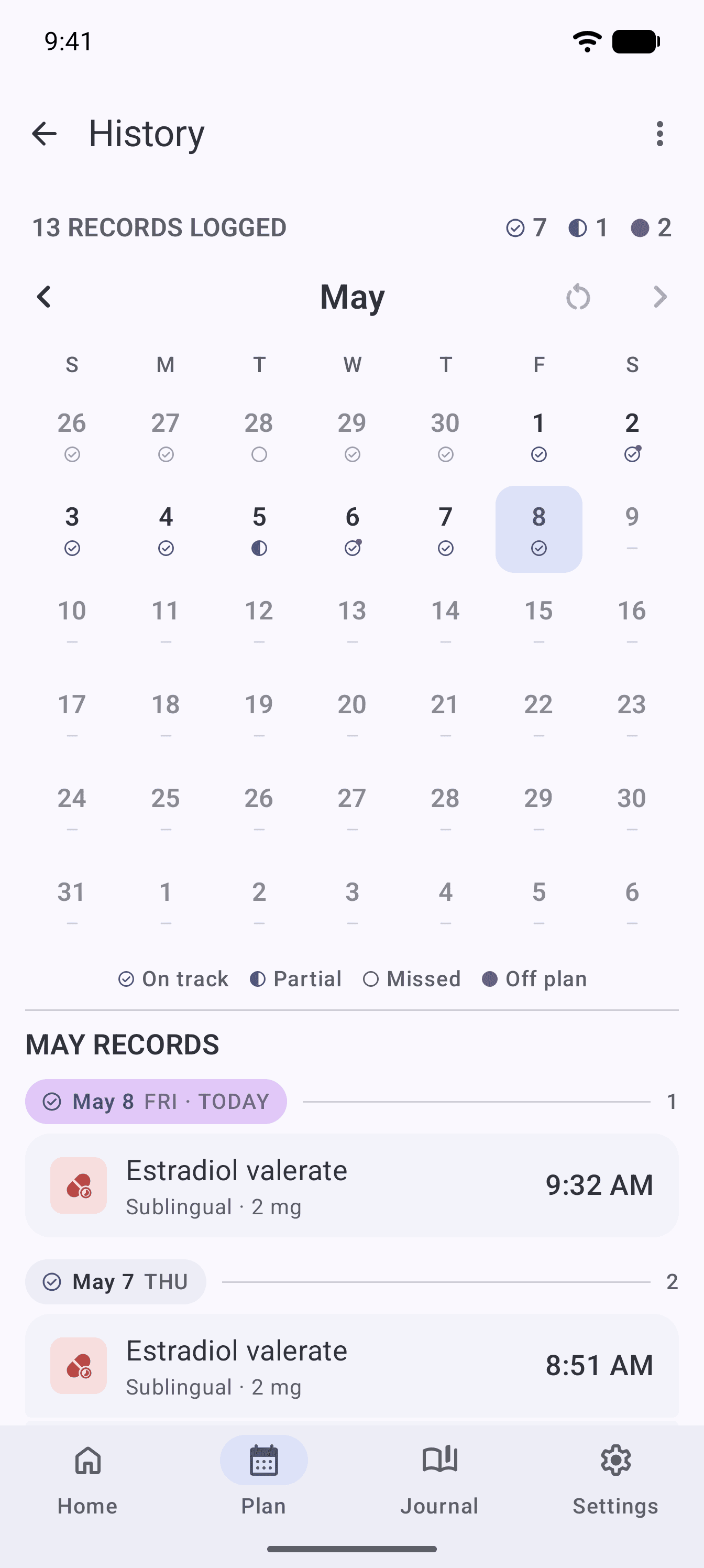 Скриншот 3 — Featherline: HRT Tracker