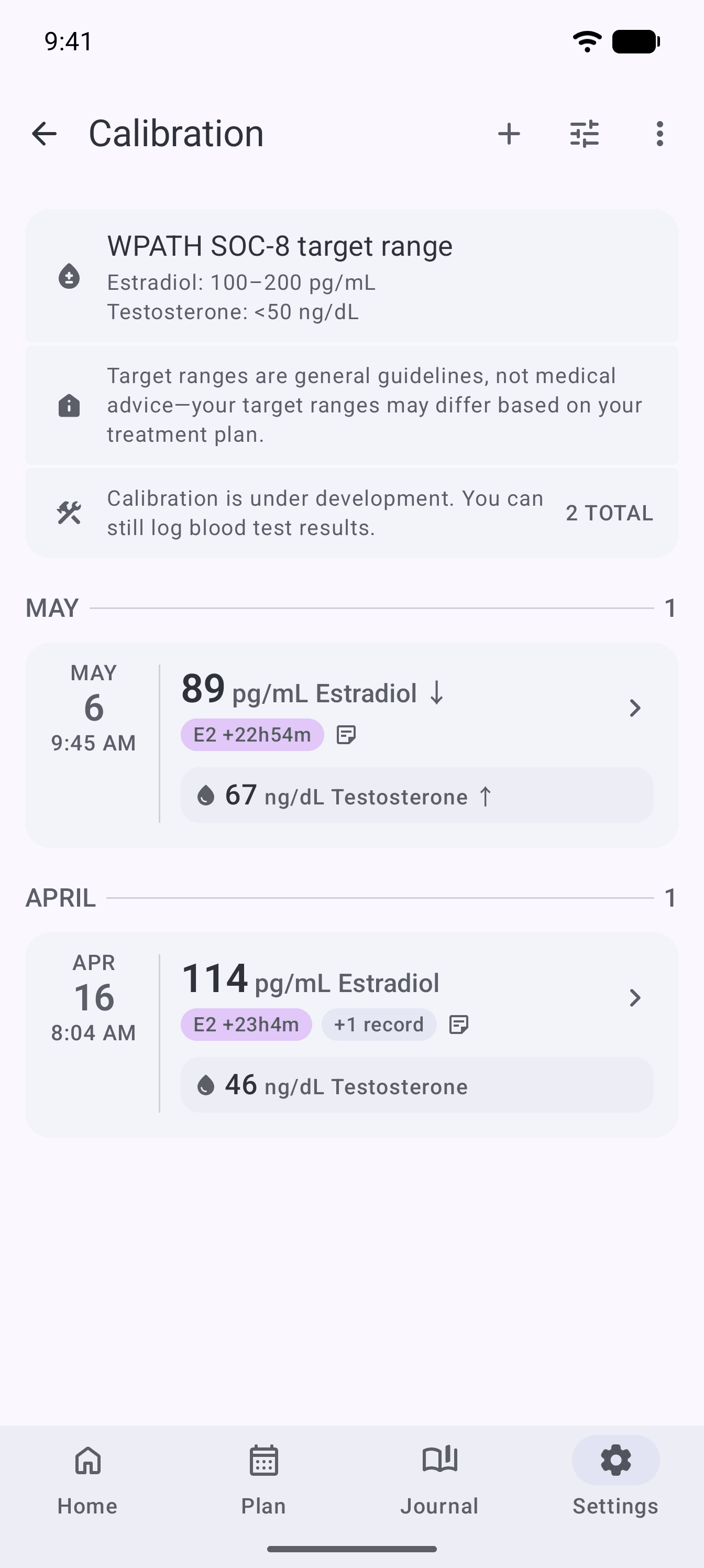 Скриншот 6 — Featherline: HRT Tracker