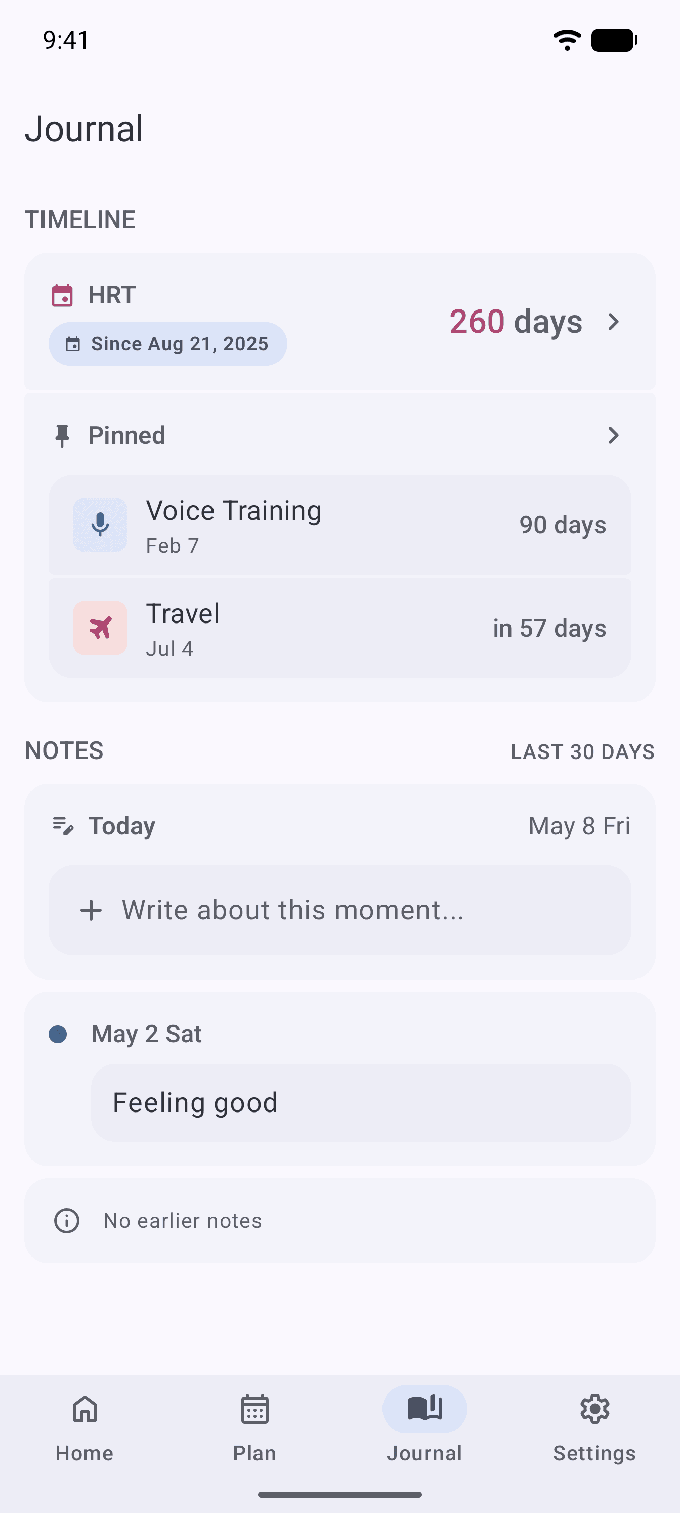 Скриншот 8 — Featherline: HRT Tracker