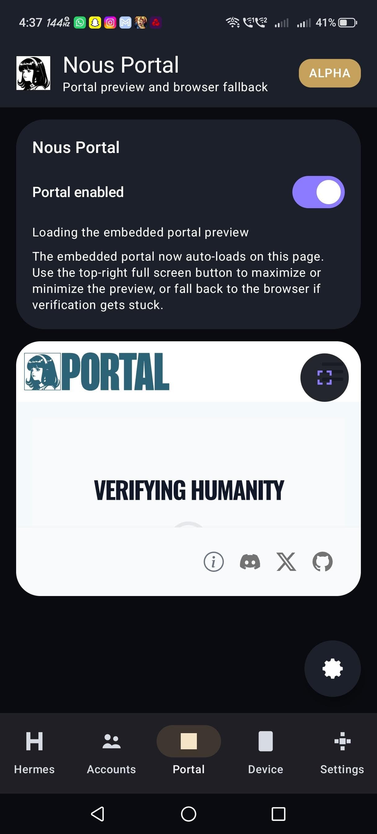 Скриншот 3 — Hermes Agent Fork