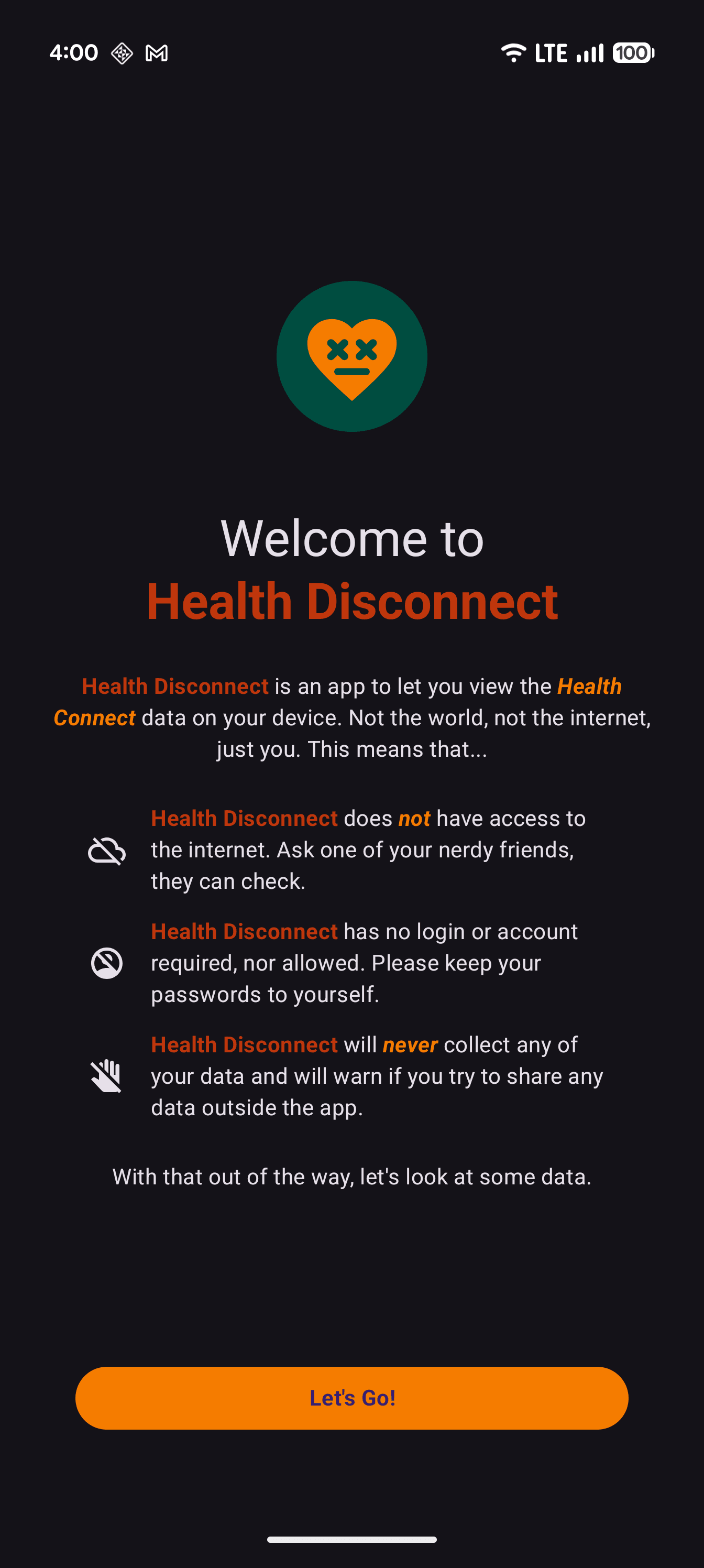 Скриншот 1 — Health Disconnect