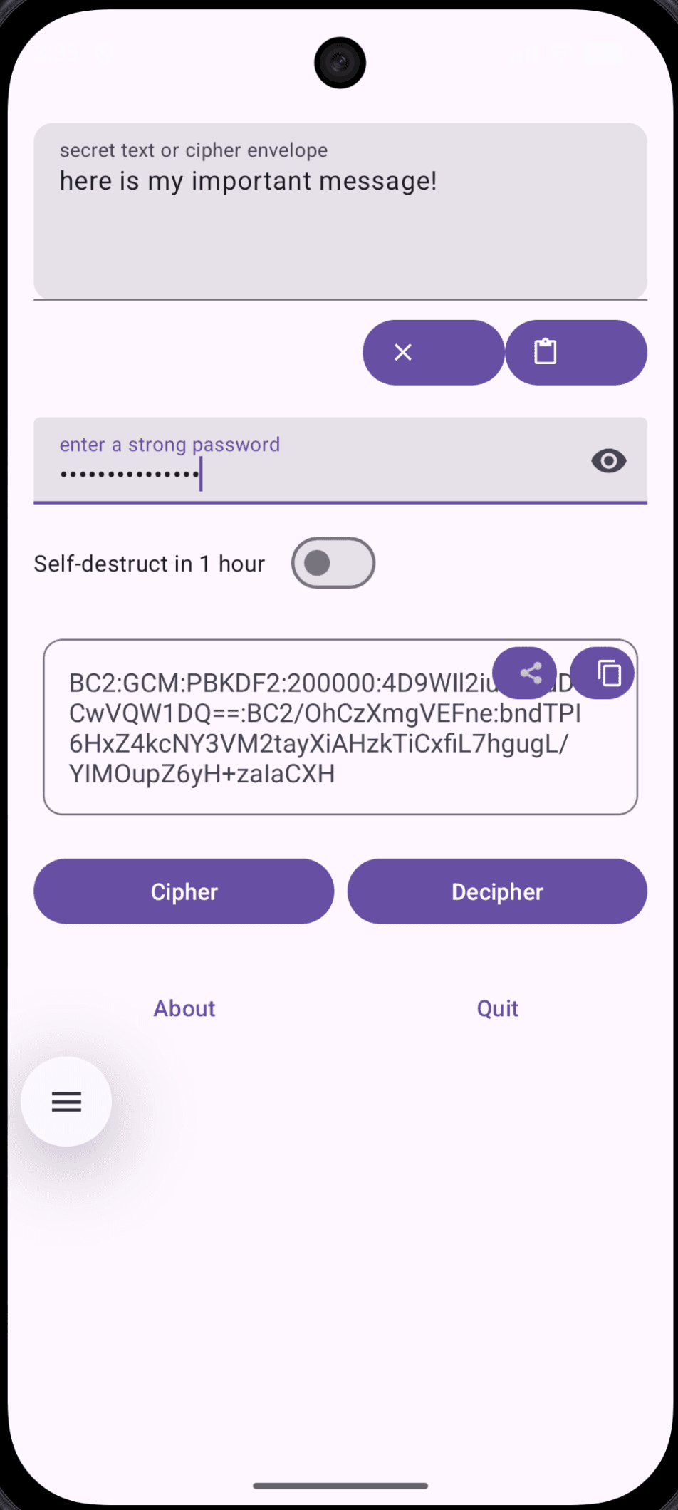 Скриншот 2 — Bluecheese