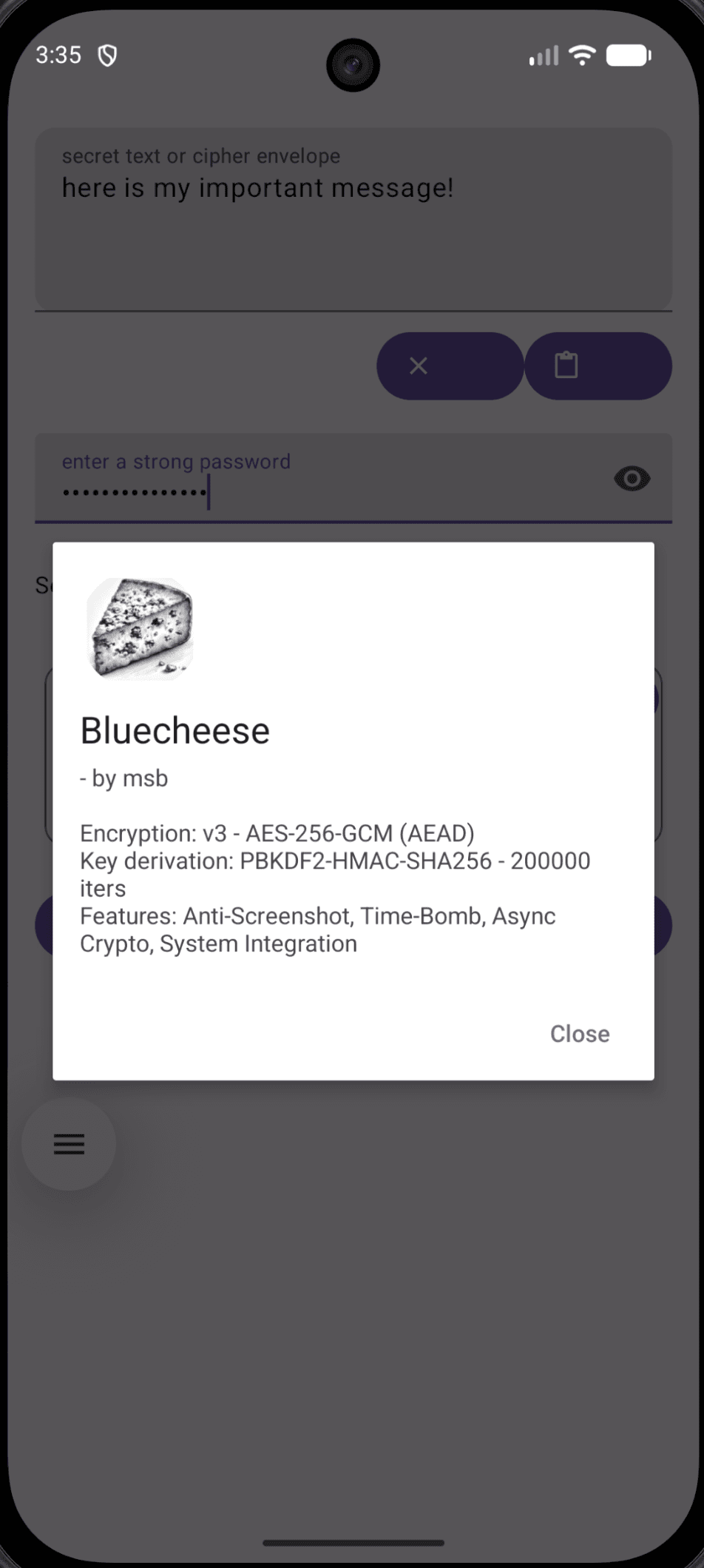 Скриншот 3 — Bluecheese