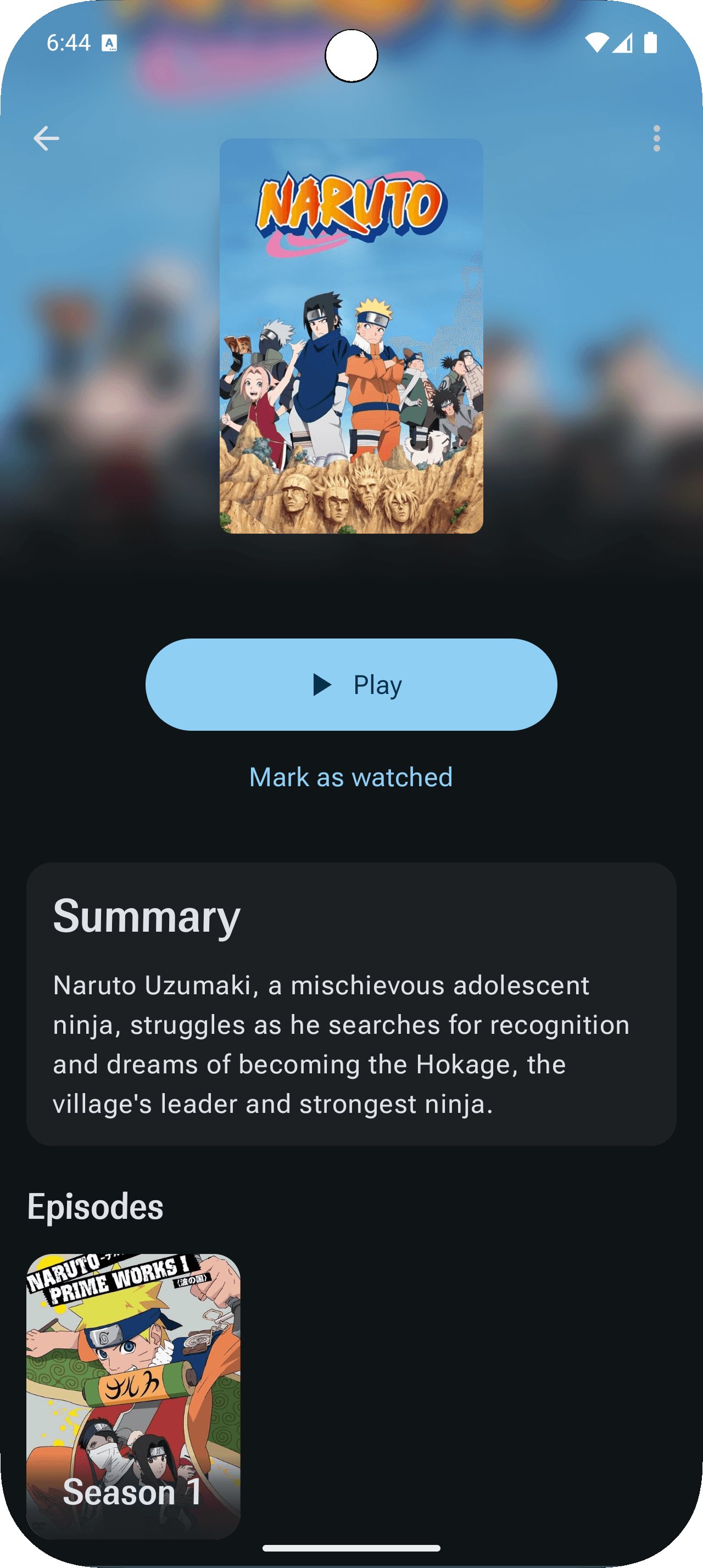 Скриншот 2 — Flux - Movies, Shows & Anime local player