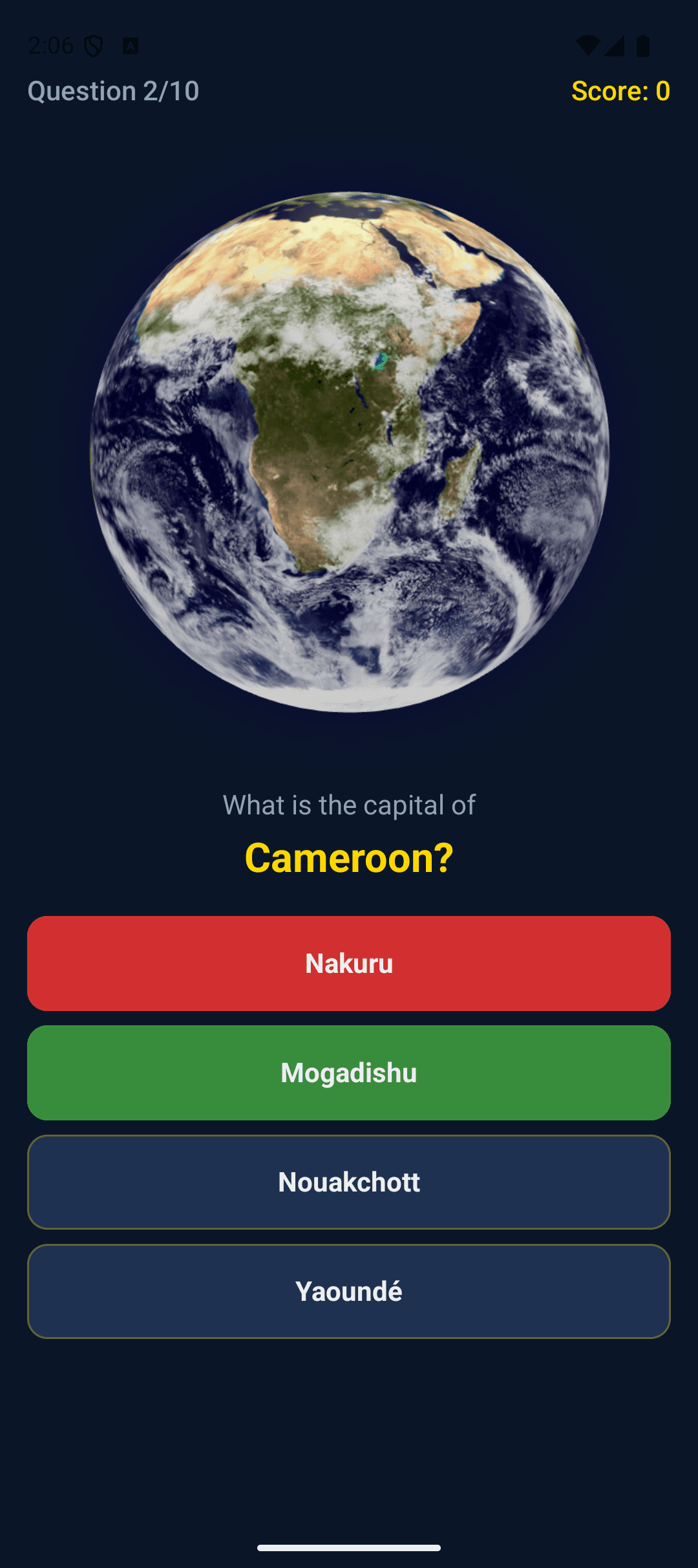 Скриншот 3 — Africa Quiz