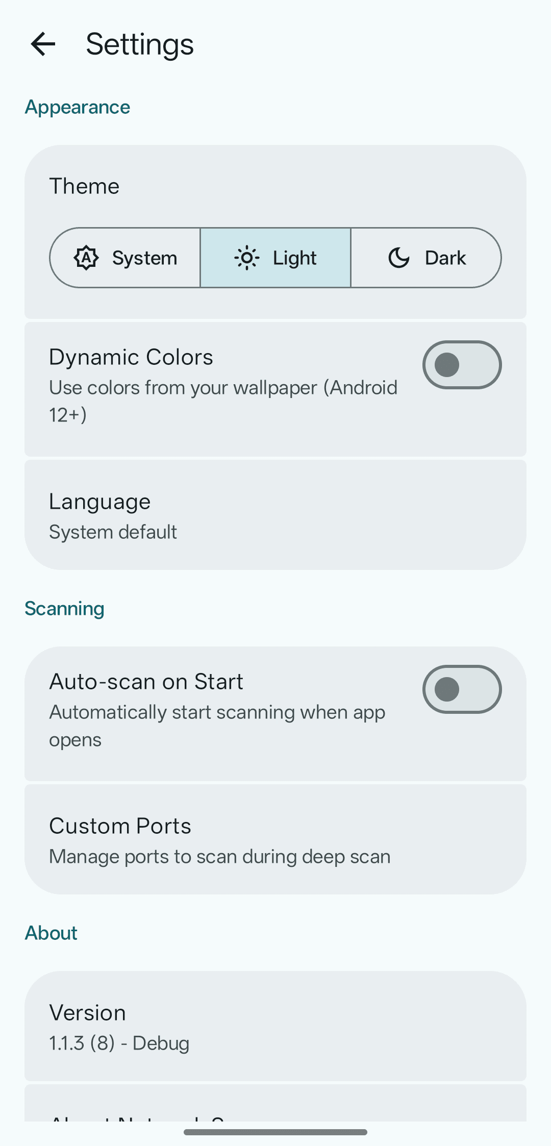 Скриншот 4 — Network Scanner