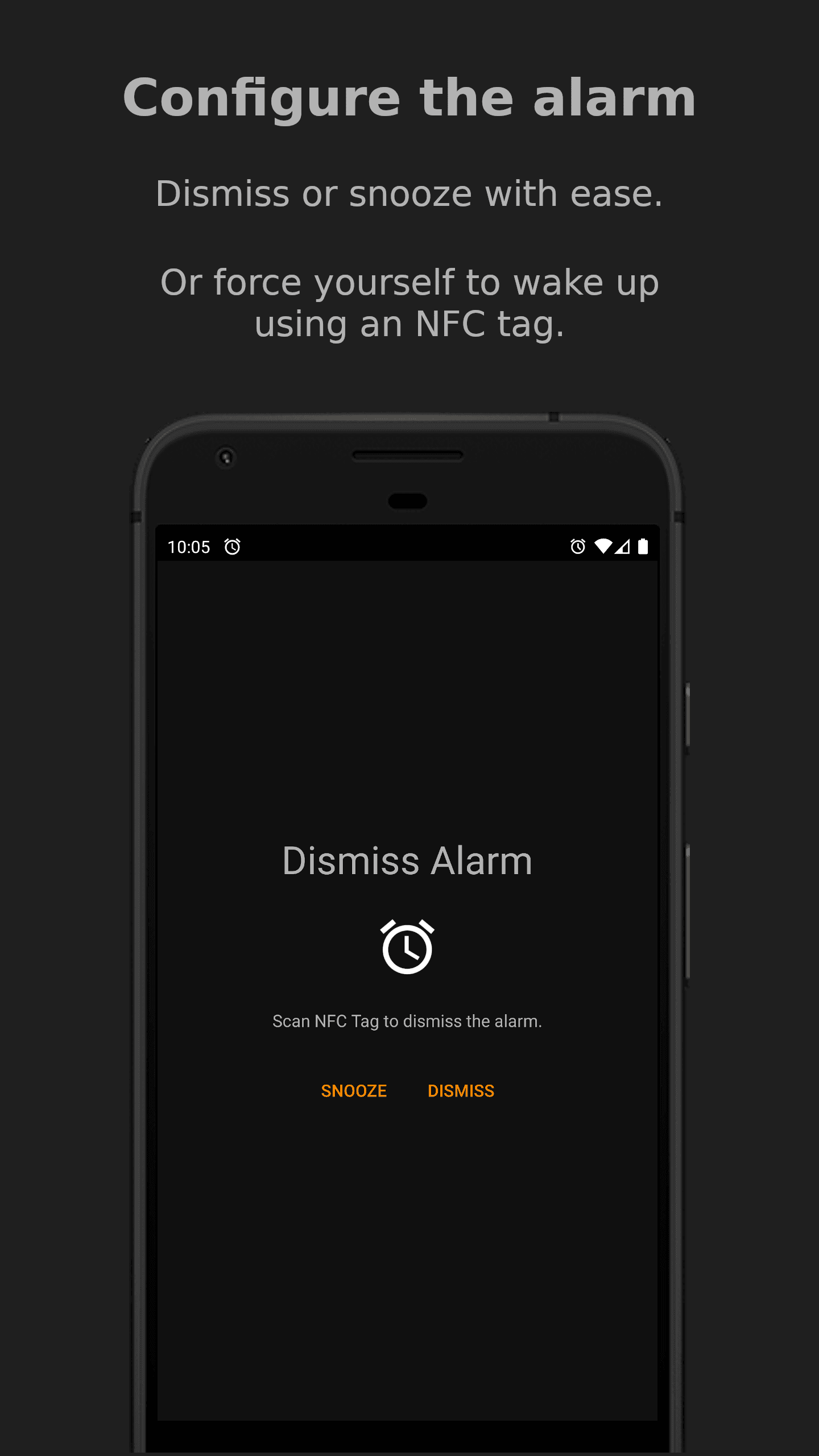 Скриншот 5 — NFC Alarm Clock