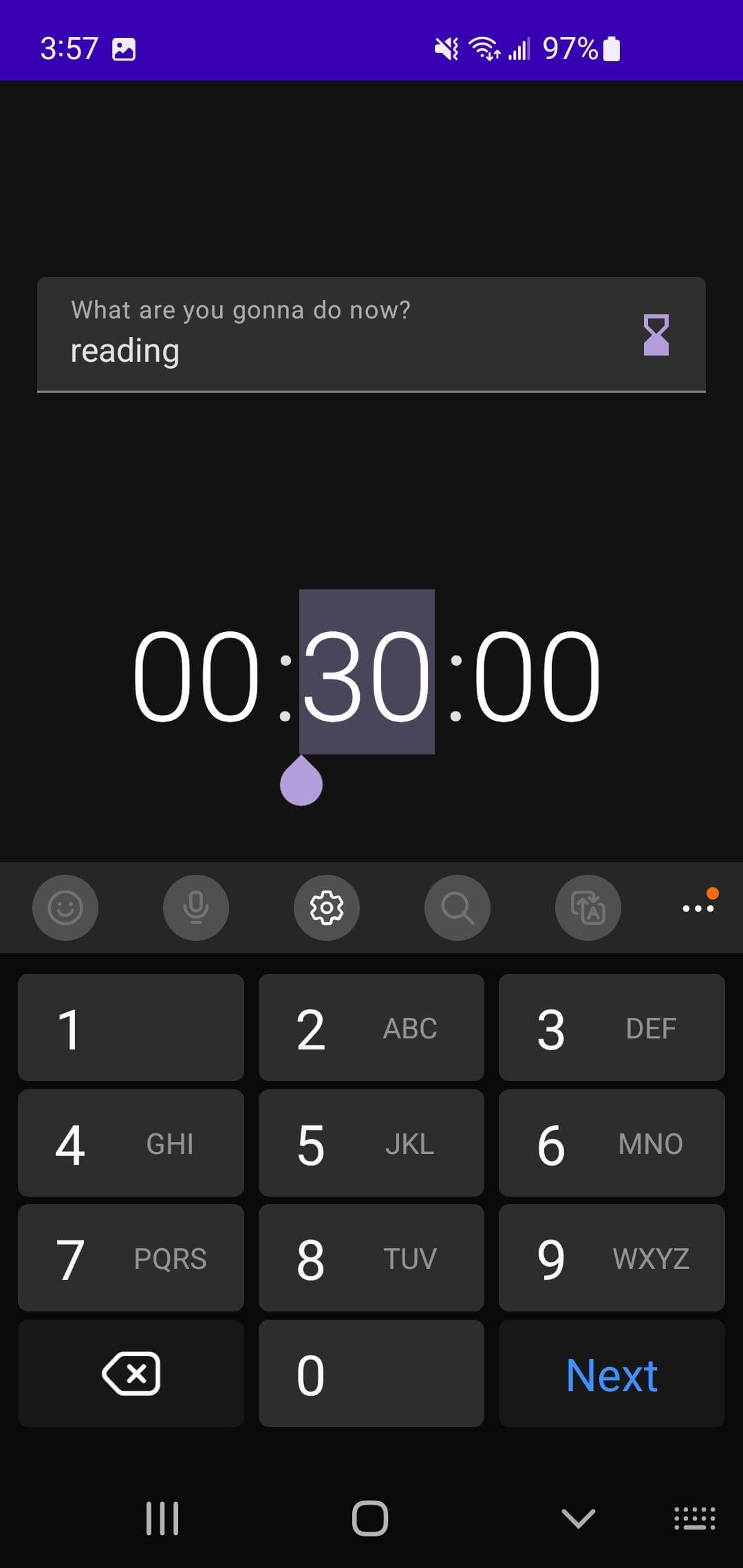 Скриншот 3 — Time Clock
