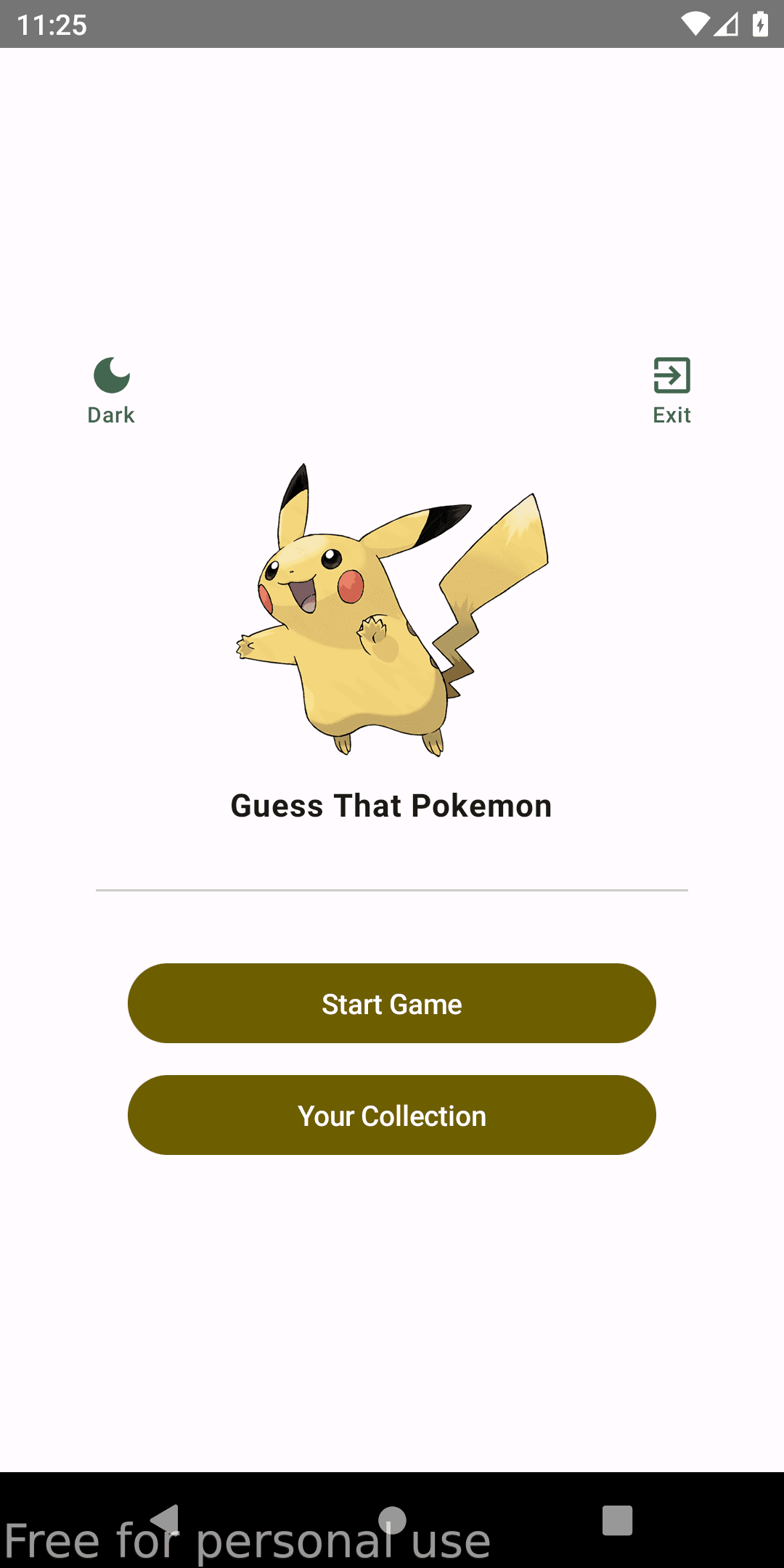 Скриншот 2 — GuessThatPokemon