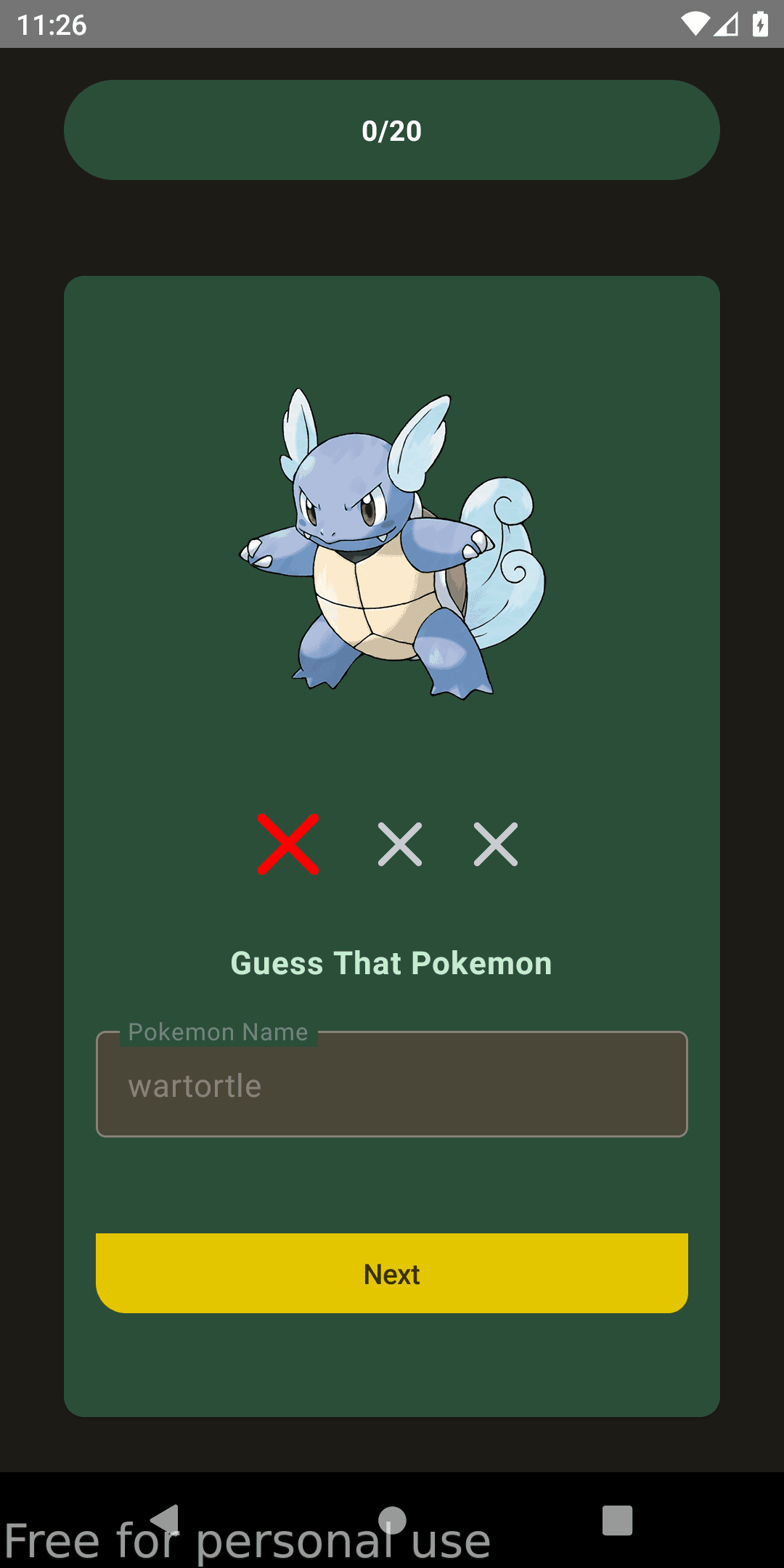 Скриншот 4 — GuessThatPokemon