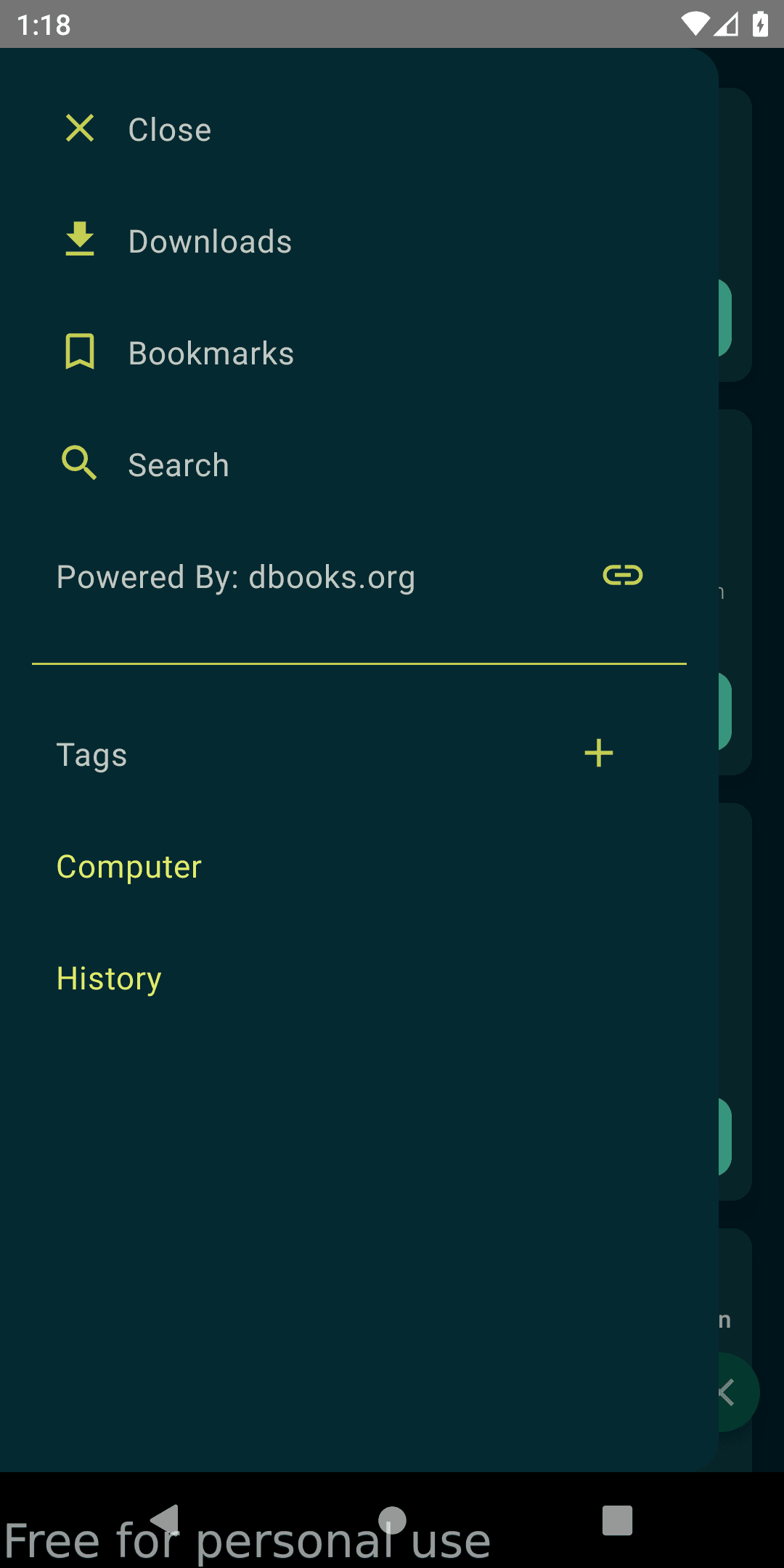 Скриншот 2 — OpenBooksDownloader