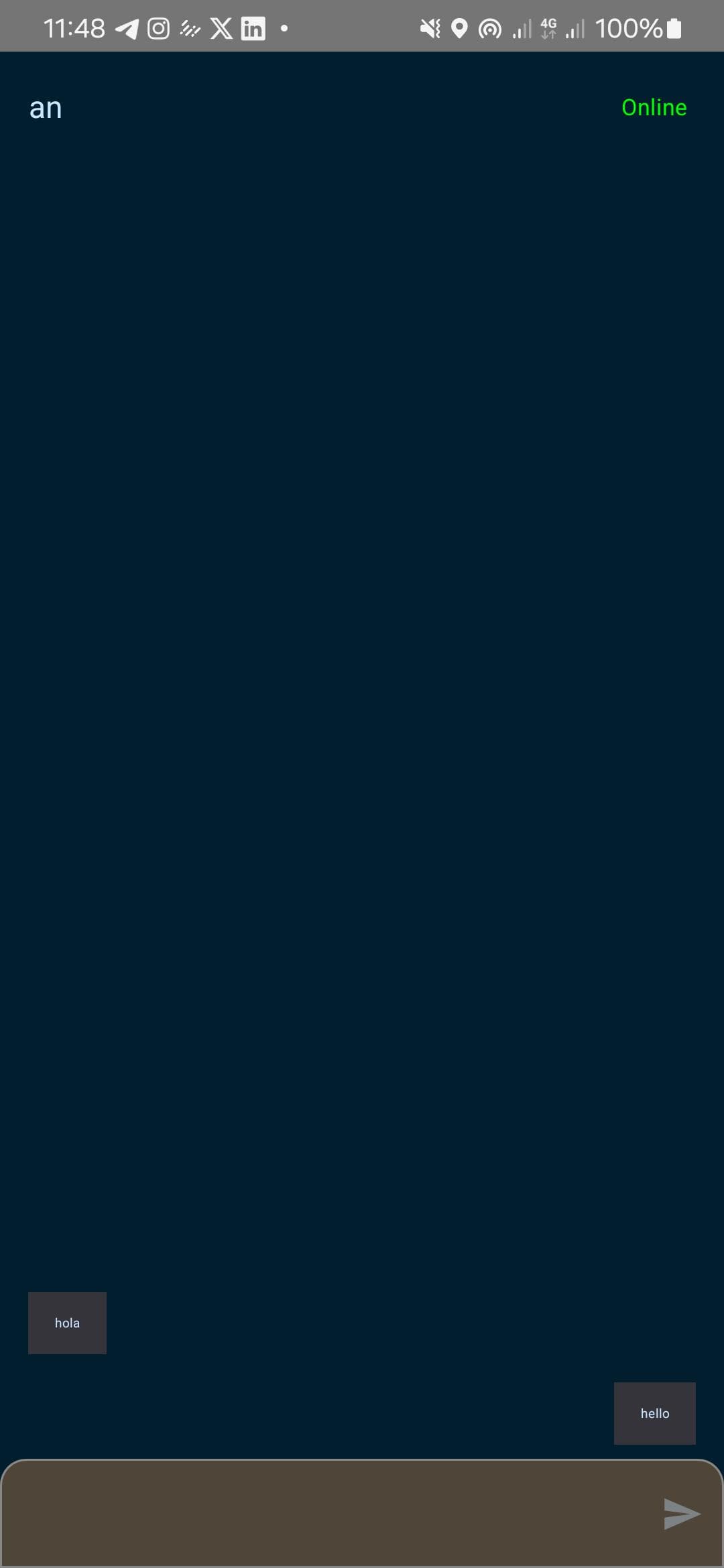 Скриншот 2 — SocketChat