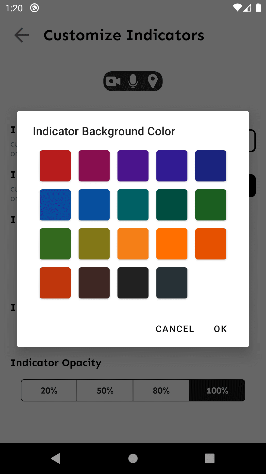 Скриншот 3 — Privacy Indicators