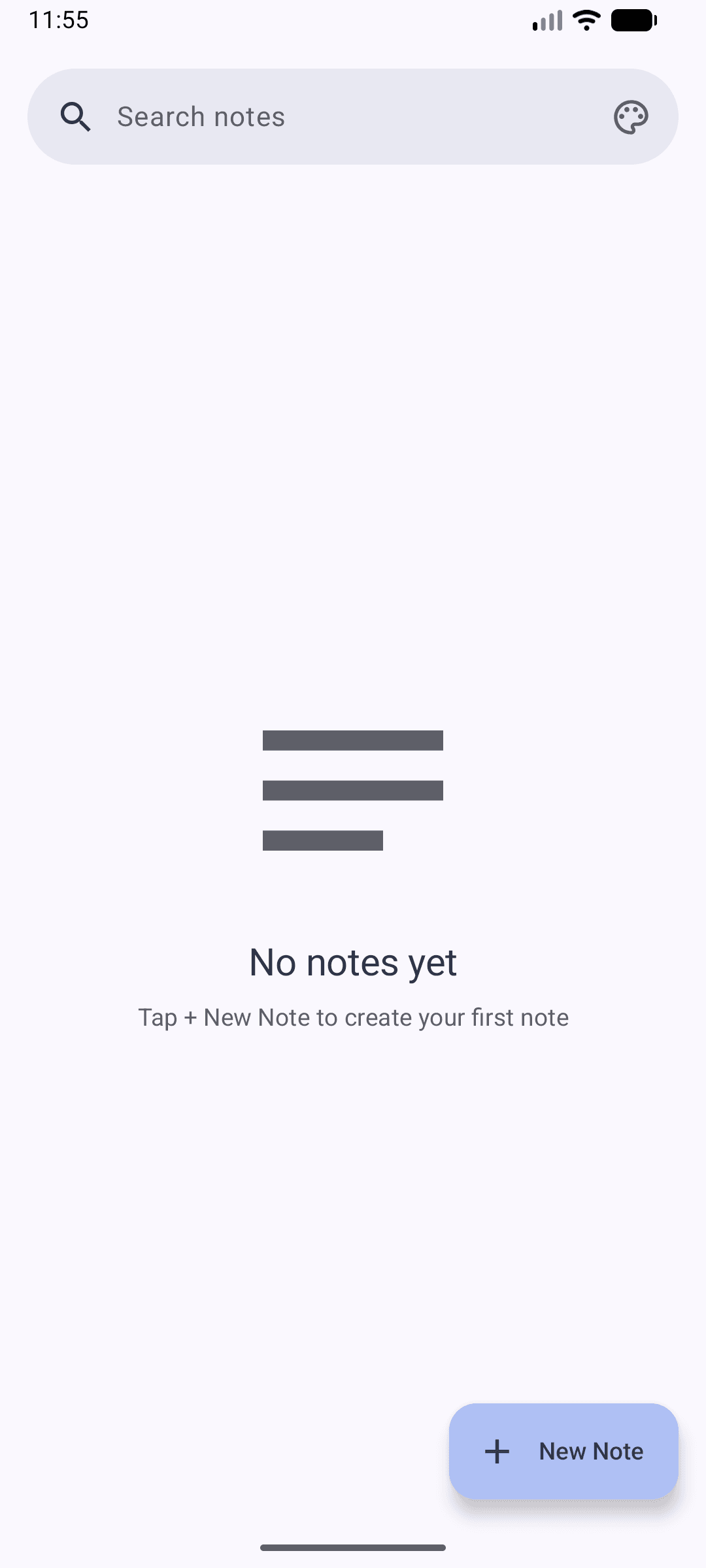 Скриншот 1 — Noty - Notes in Notification