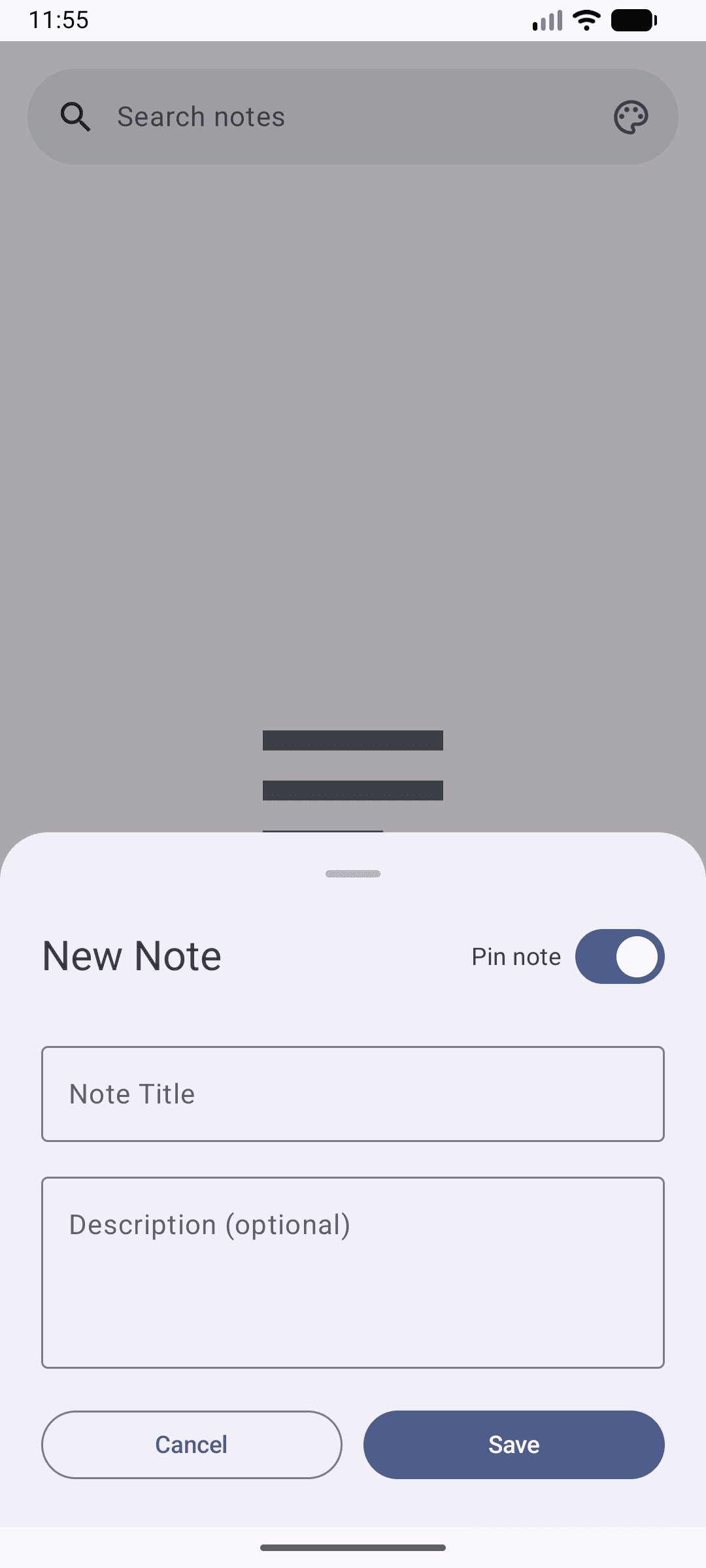 Скриншот 2 — Noty - Notes in Notification