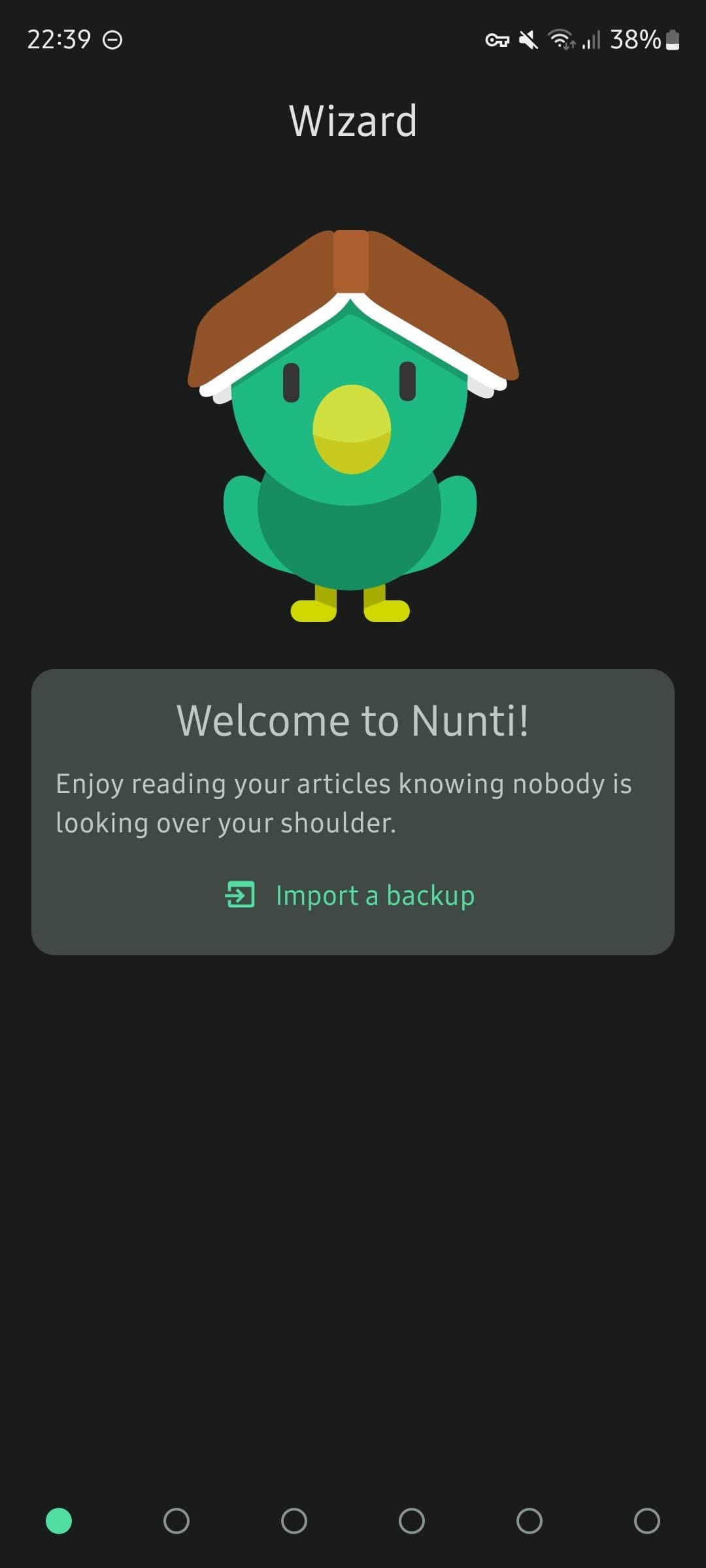 Скриншот 1 — Nunti