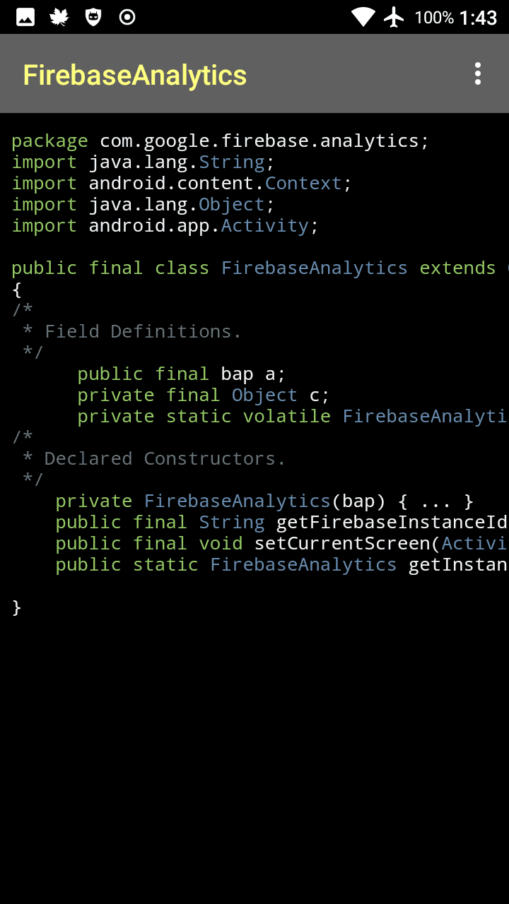 Скриншот 4 — ClassyShark3xodus - Scan apps for warnings