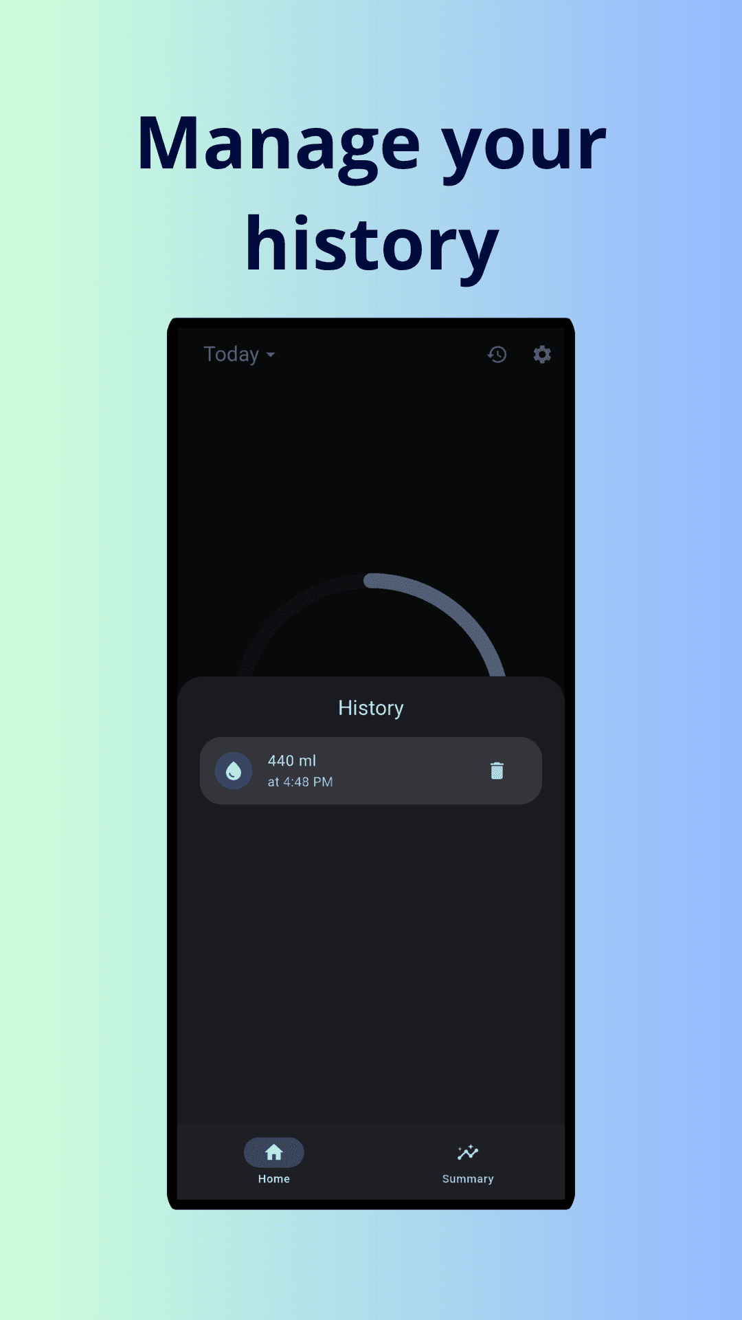 Скриншот 3 — Hidroly: Water Reminder