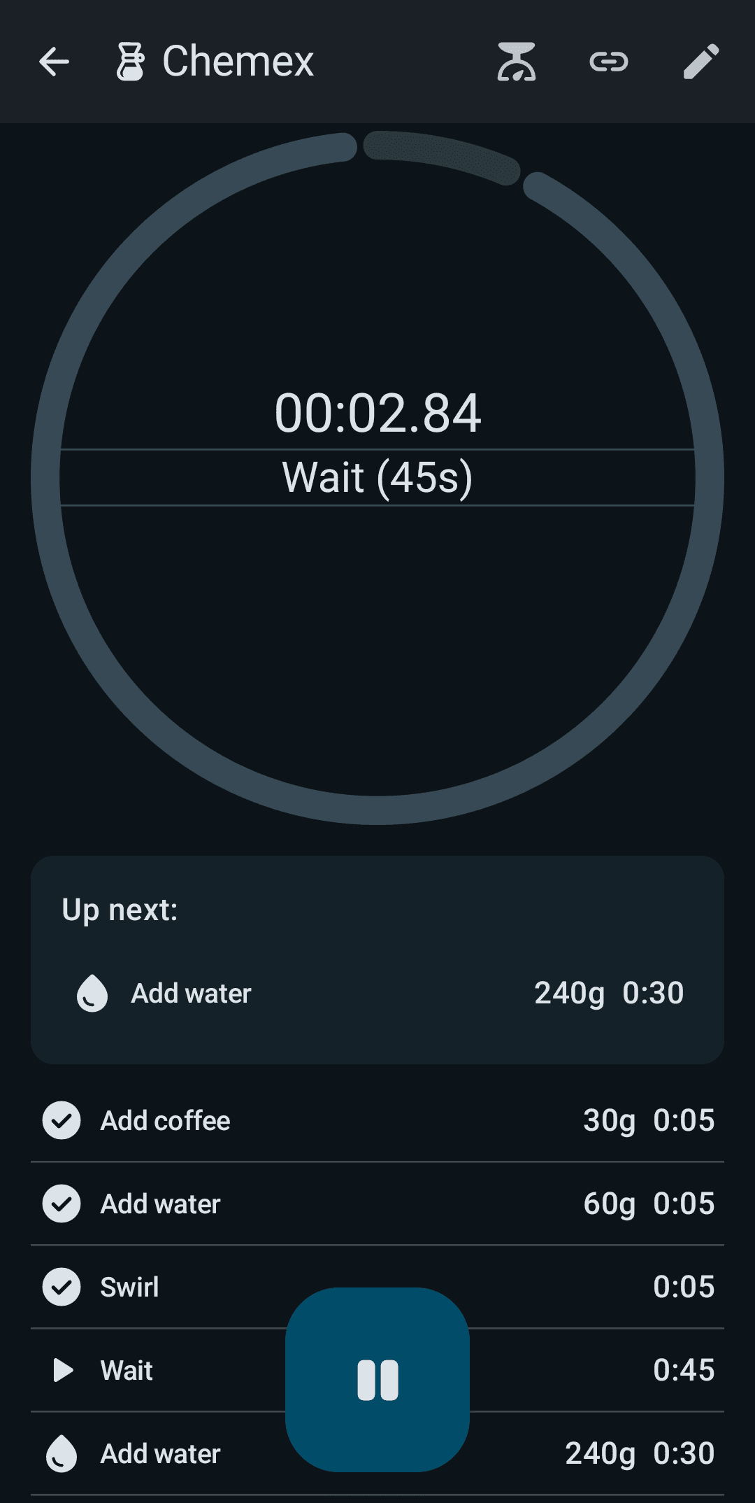 Скриншот 4 — Cofi - Brew Timer