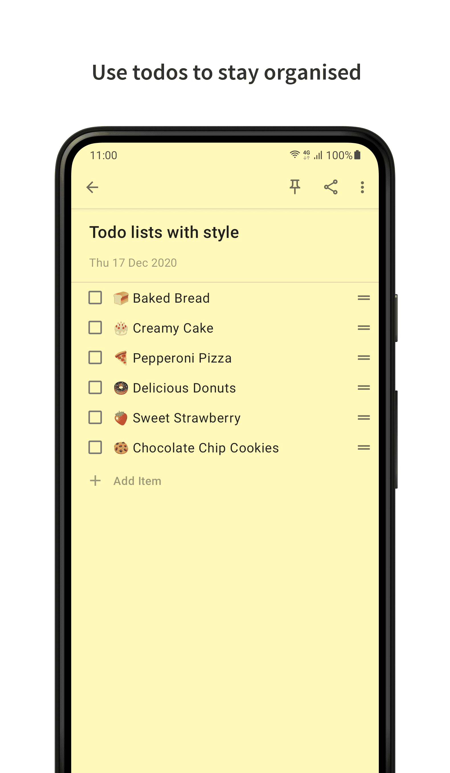 Скриншот 7 — Notally | Minimalist Notes