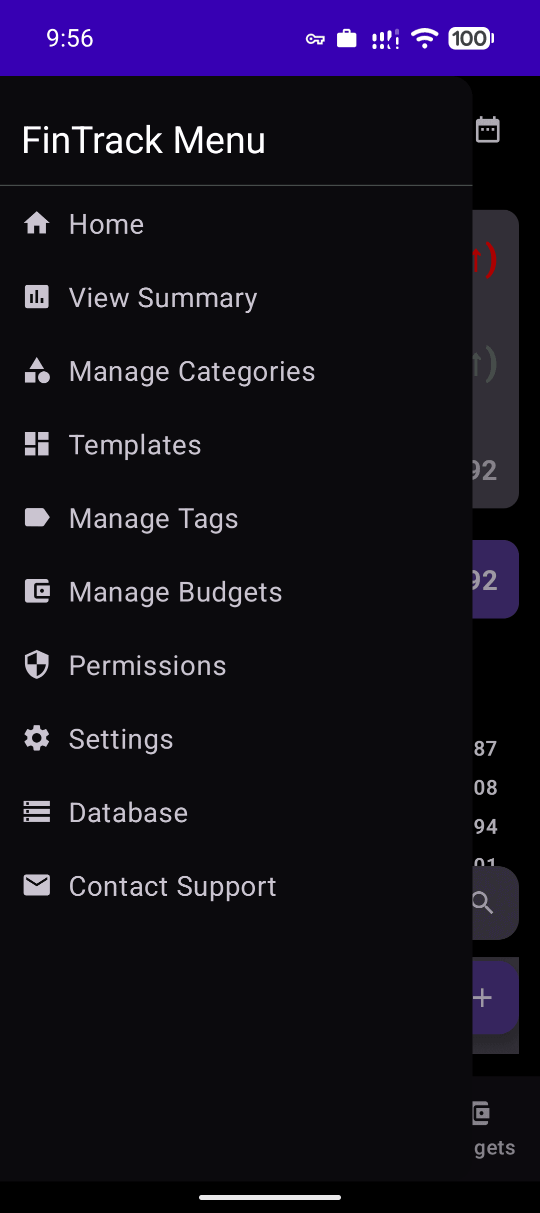 Скриншот 3 — FinTrack - Expense, Money & Finance manager