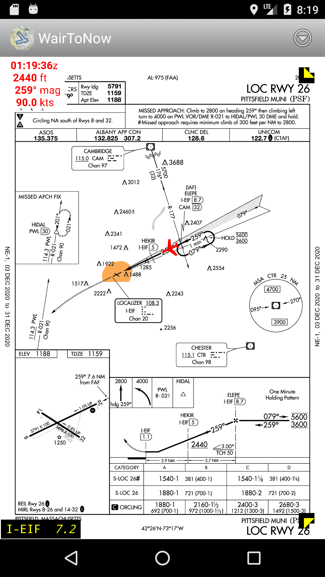 Скриншот 3 — WairToNow - Aviation Navigation