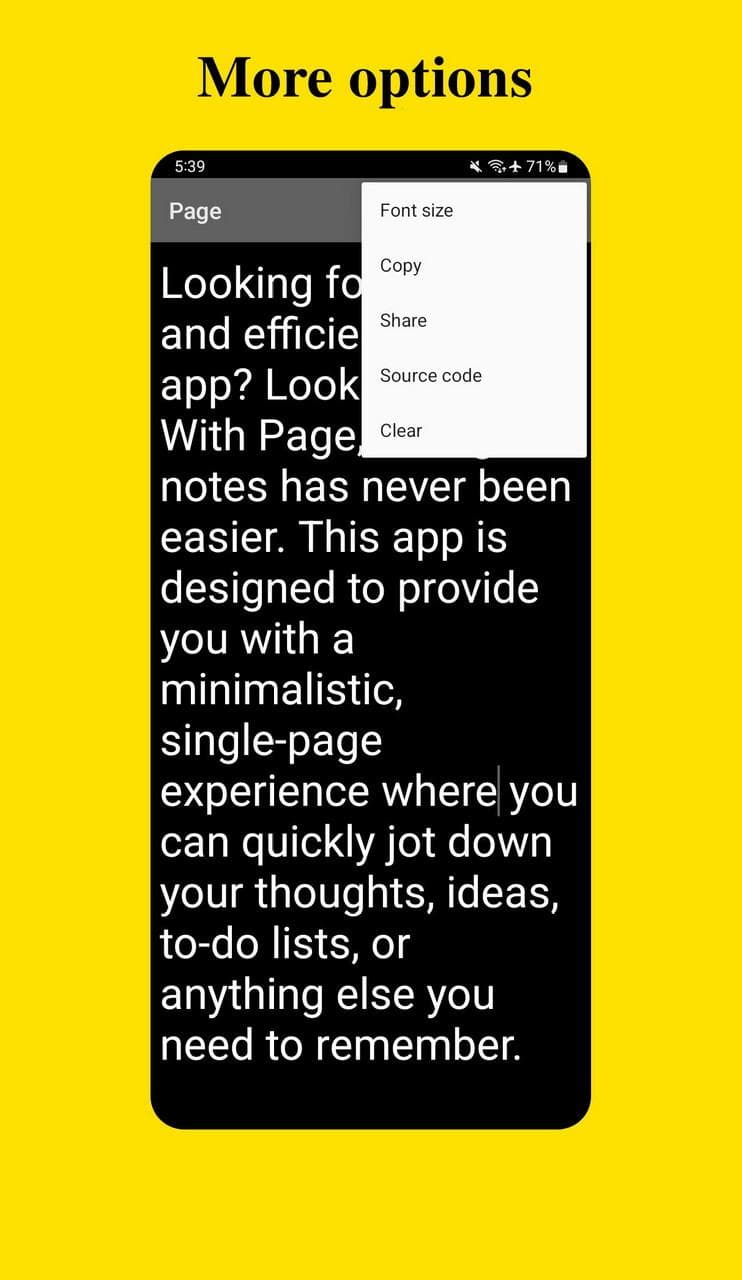 Скриншот 1 — Page
