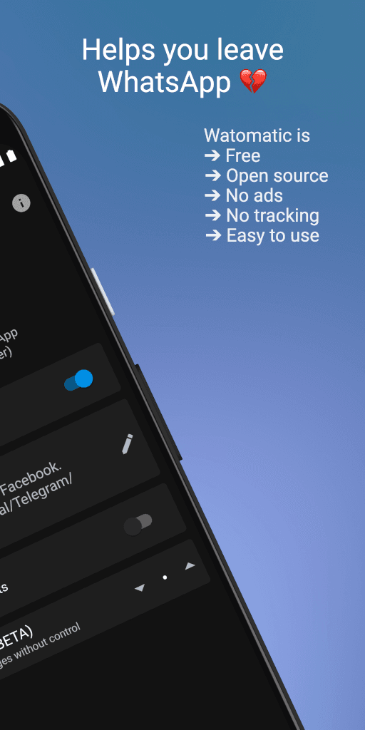 Скриншот 4 — Watomatic - Auto Reply For WhatsApp