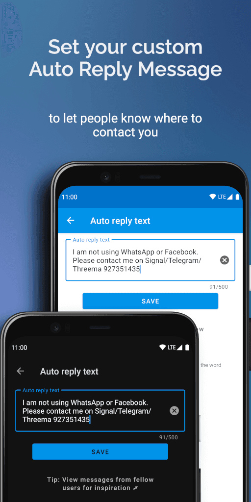 Скриншот 6 — Watomatic - Auto Reply For WhatsApp