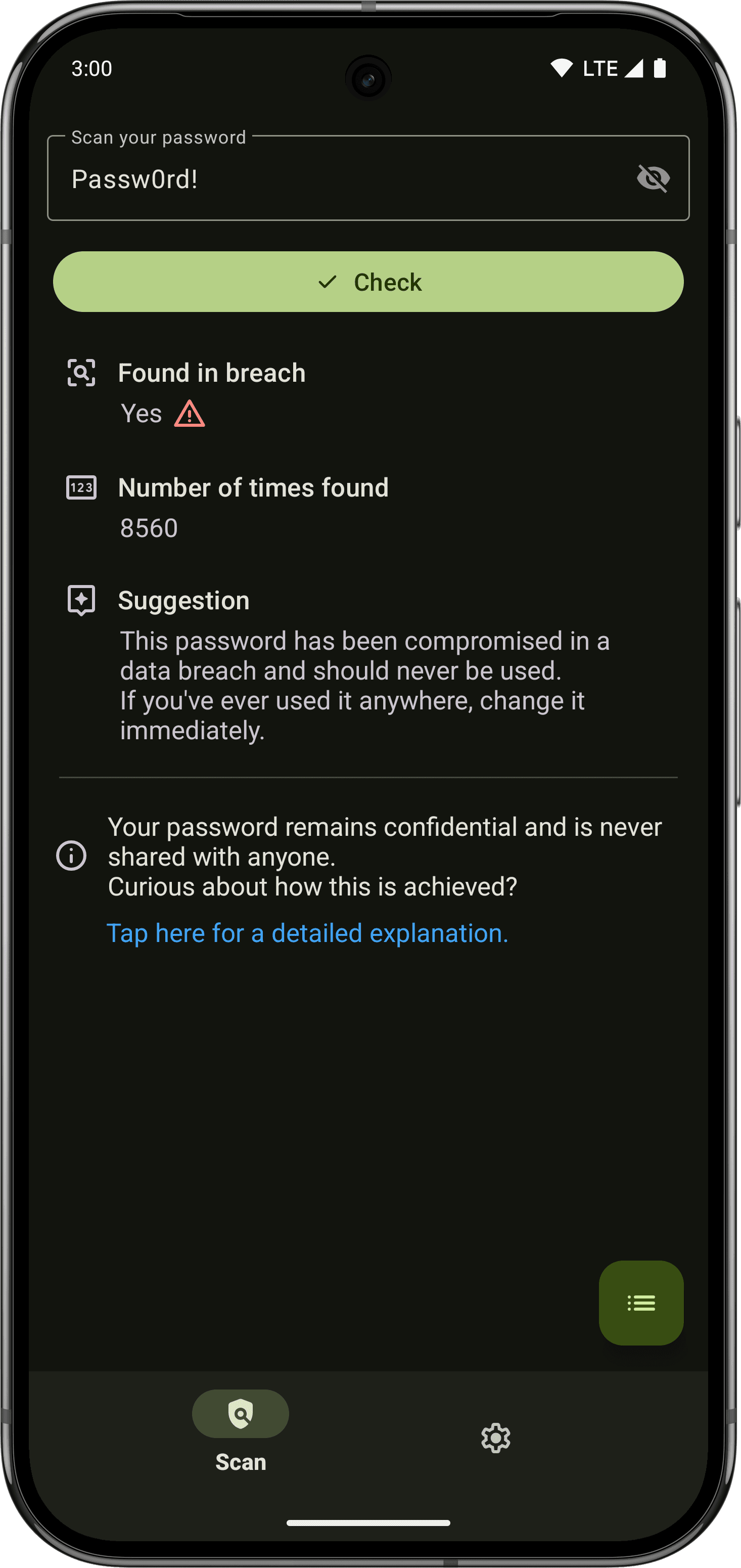 Скриншот 2 — Password Monitor