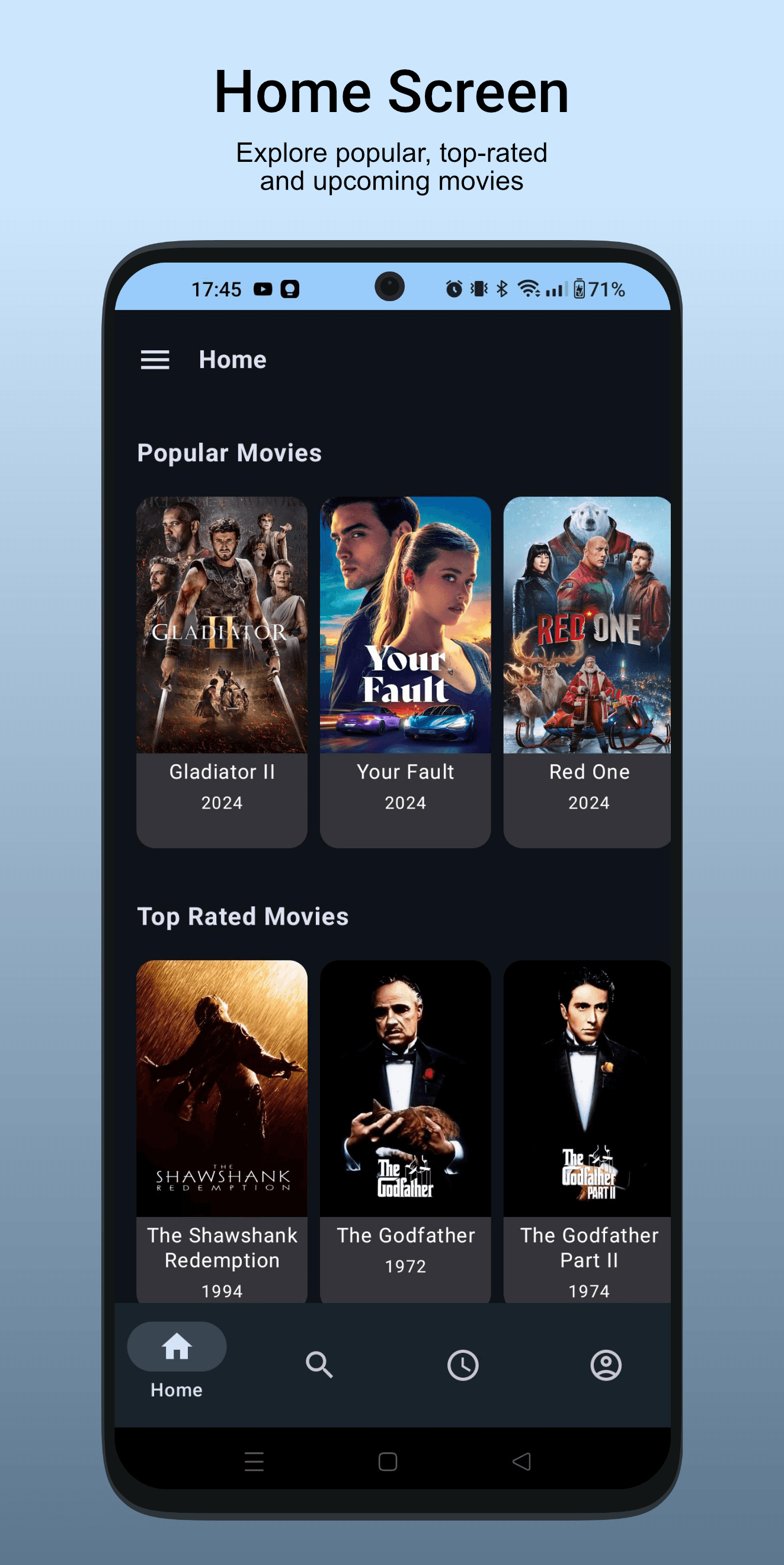 Скриншот 1 — Logline - MovieApp