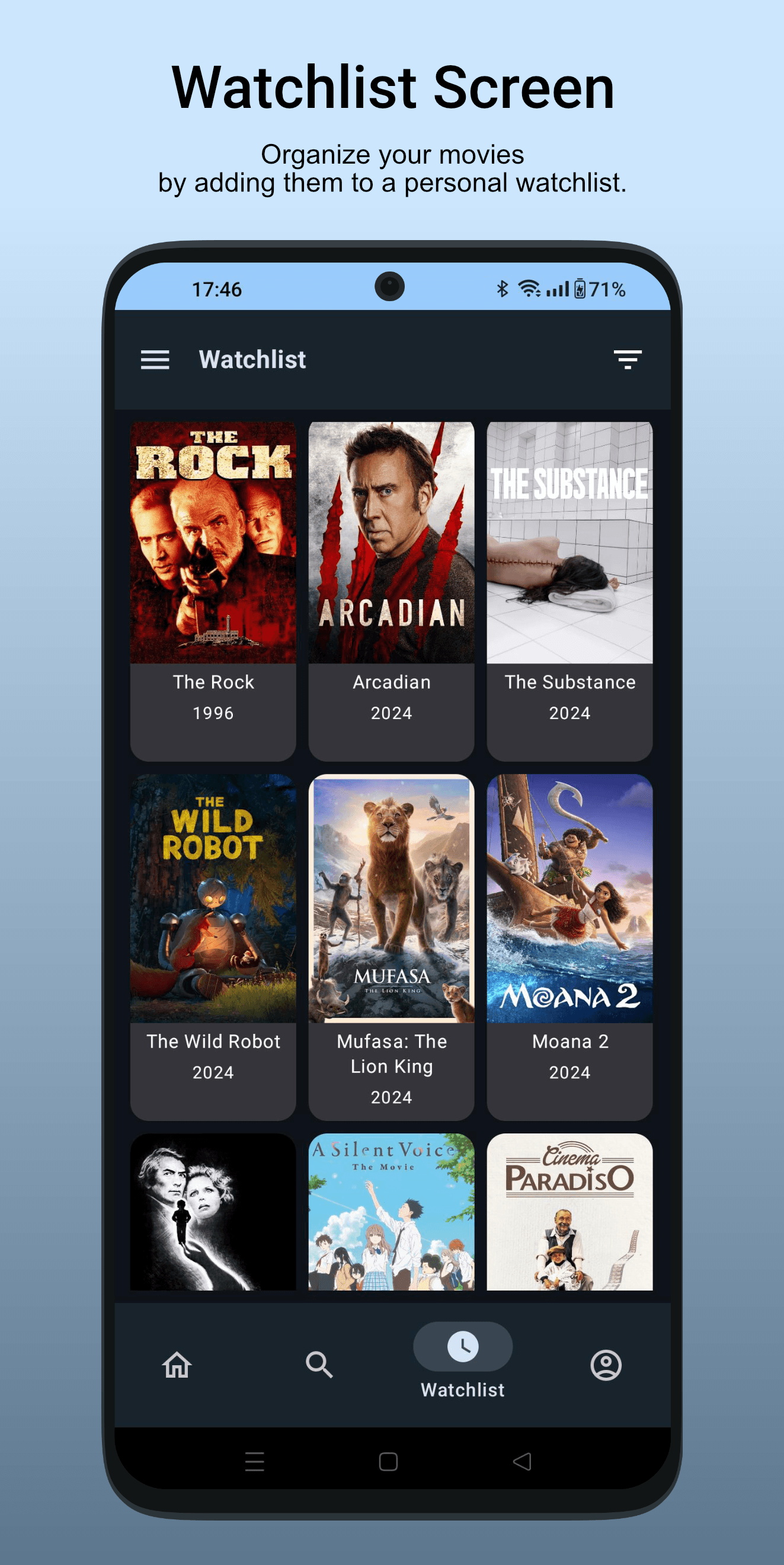 Скриншот 5 — Logline - MovieApp