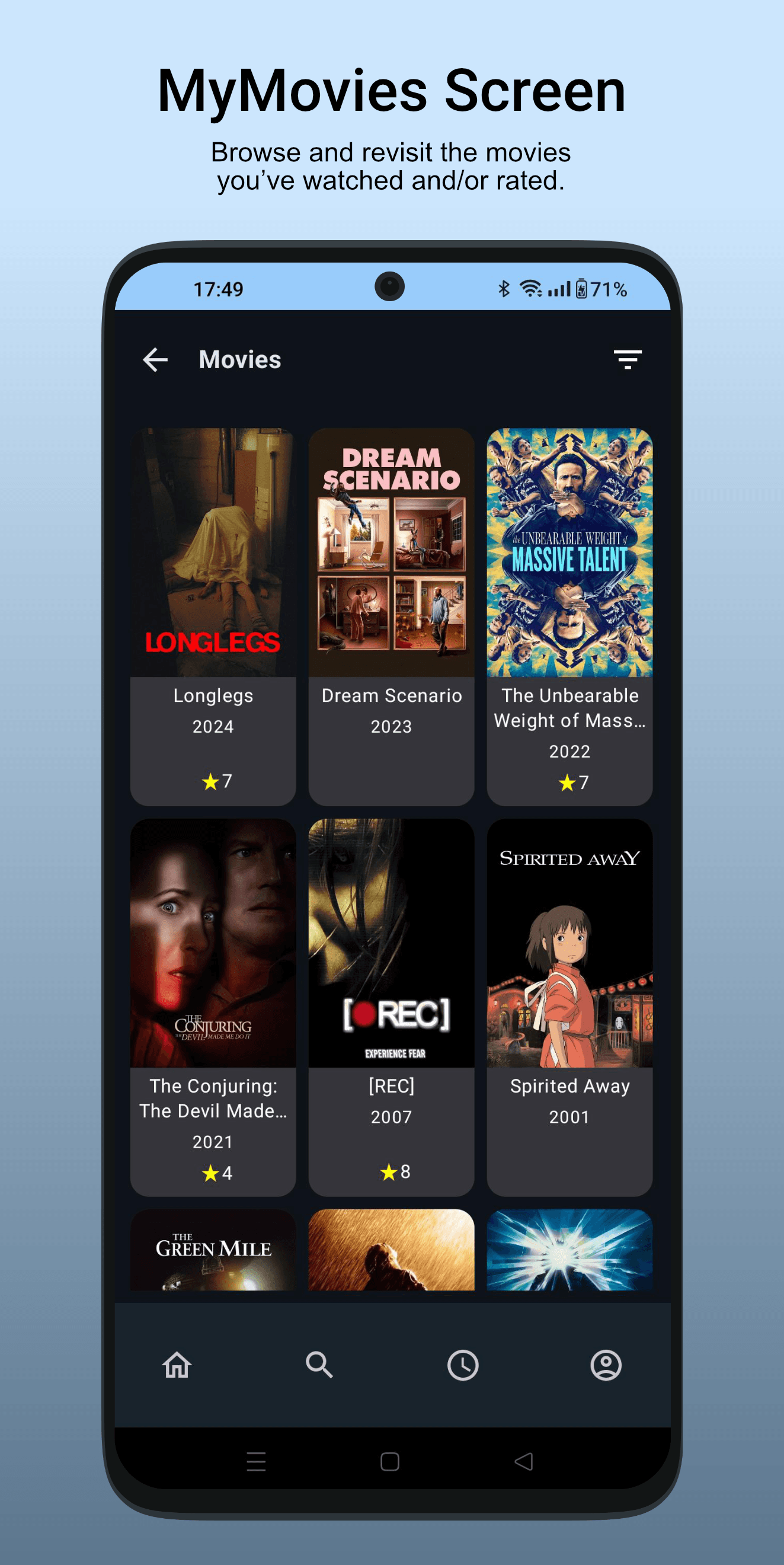 Скриншот 8 — Logline - MovieApp