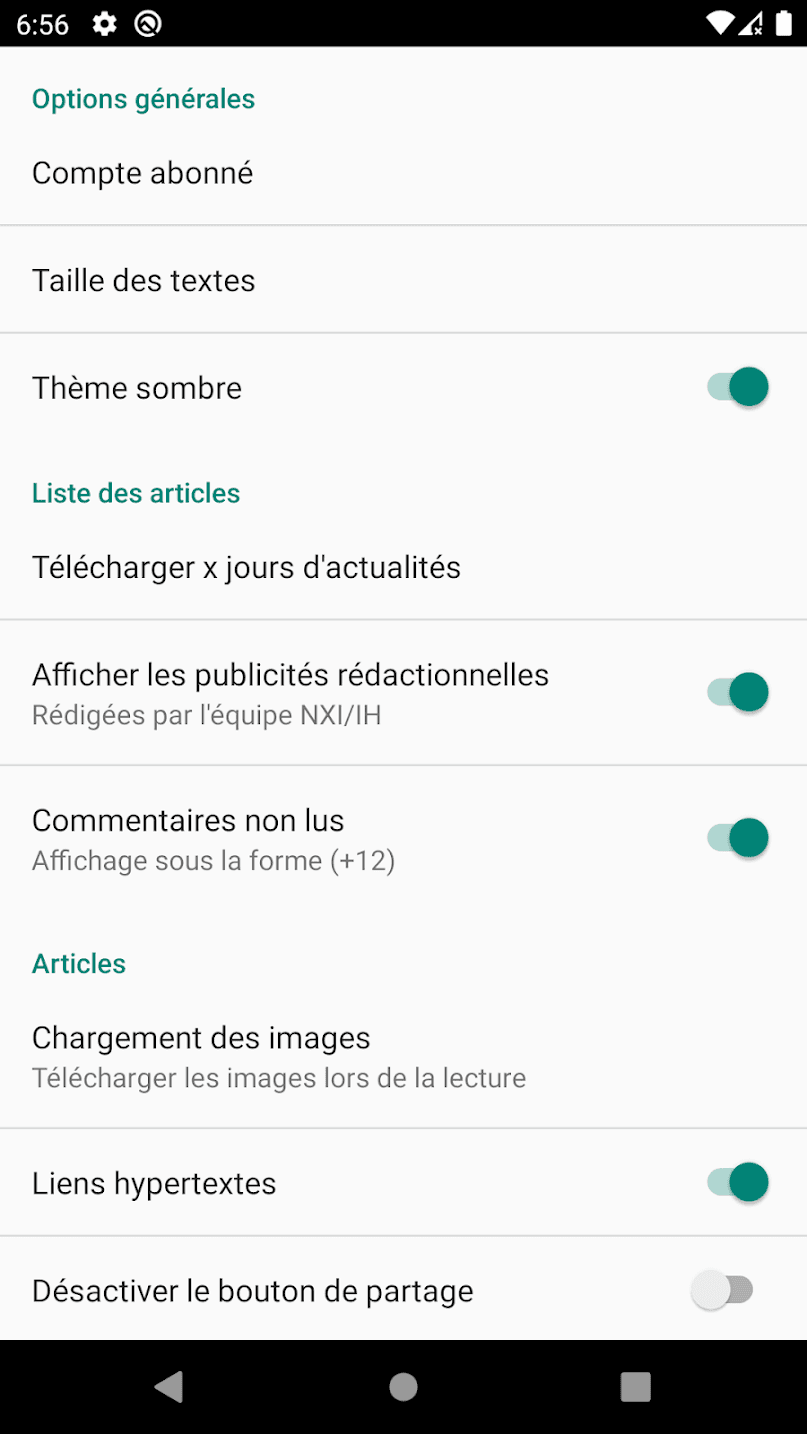 Скриншот 5 — Next Actualités informatiques