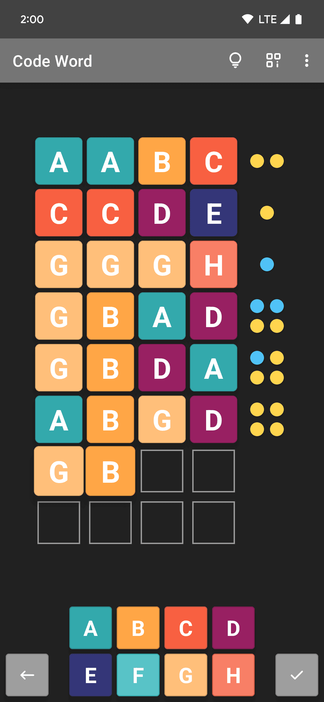 Скриншот 3 — Code Word