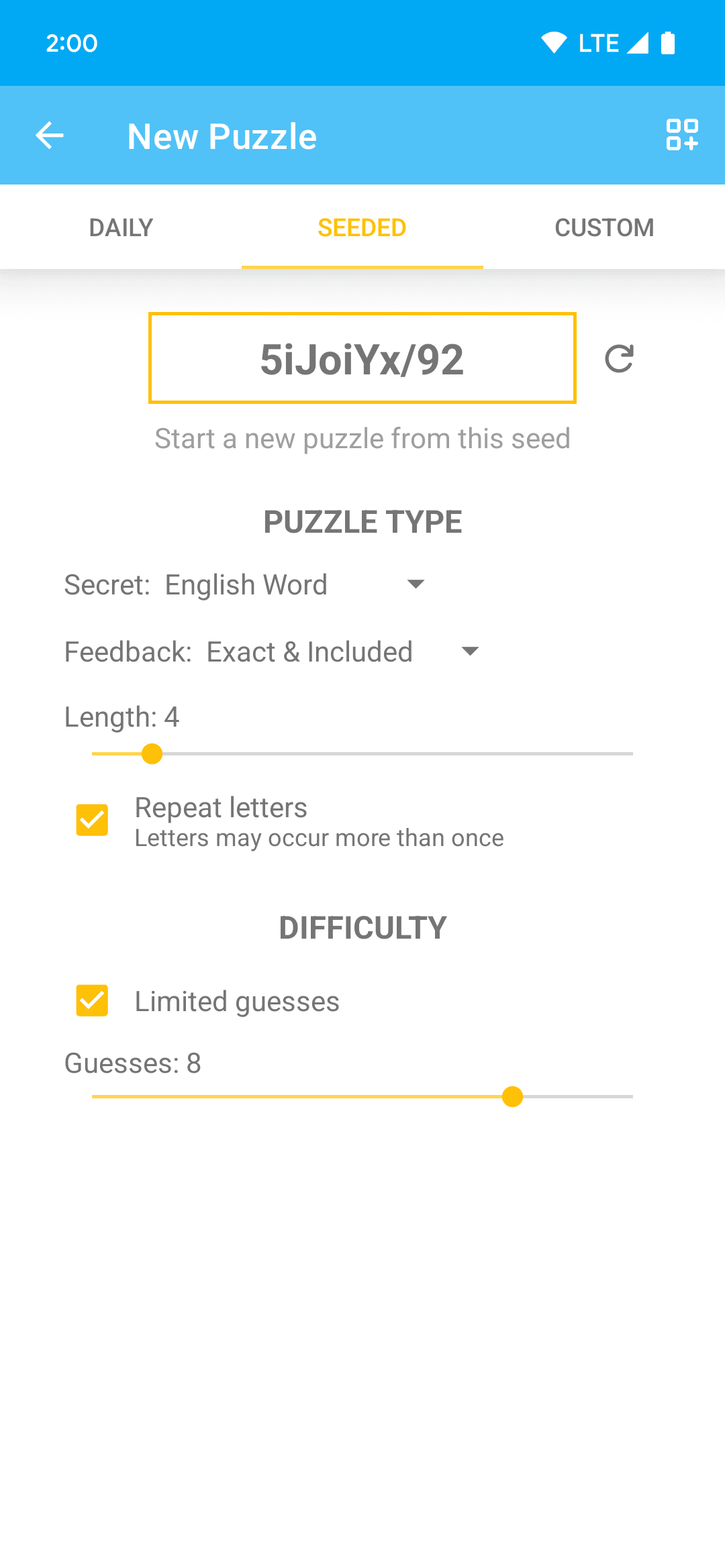 Скриншот 5 — Code Word