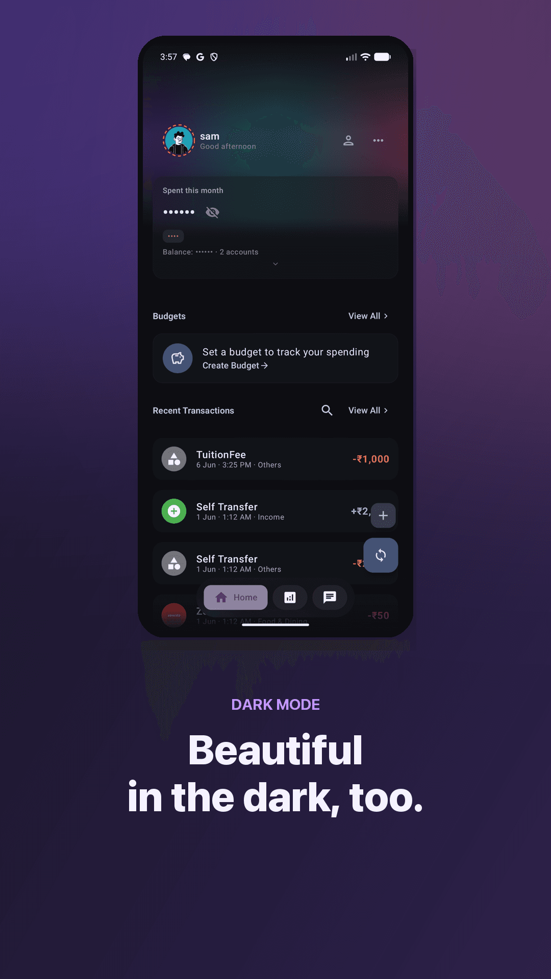 Скриншот 4 — PennyWise: SMS Expense Tracker