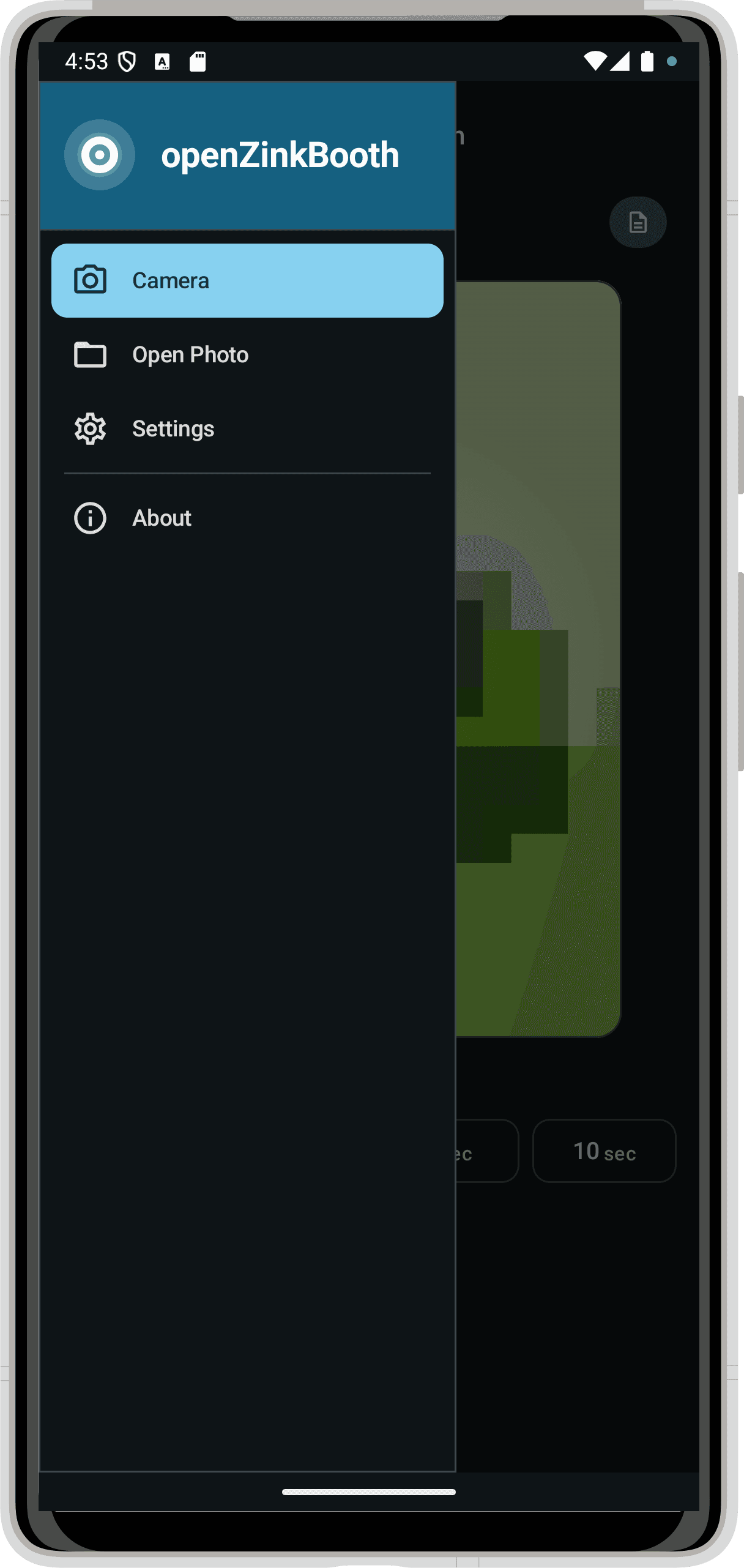 Скриншот 3 — openZinkBooth