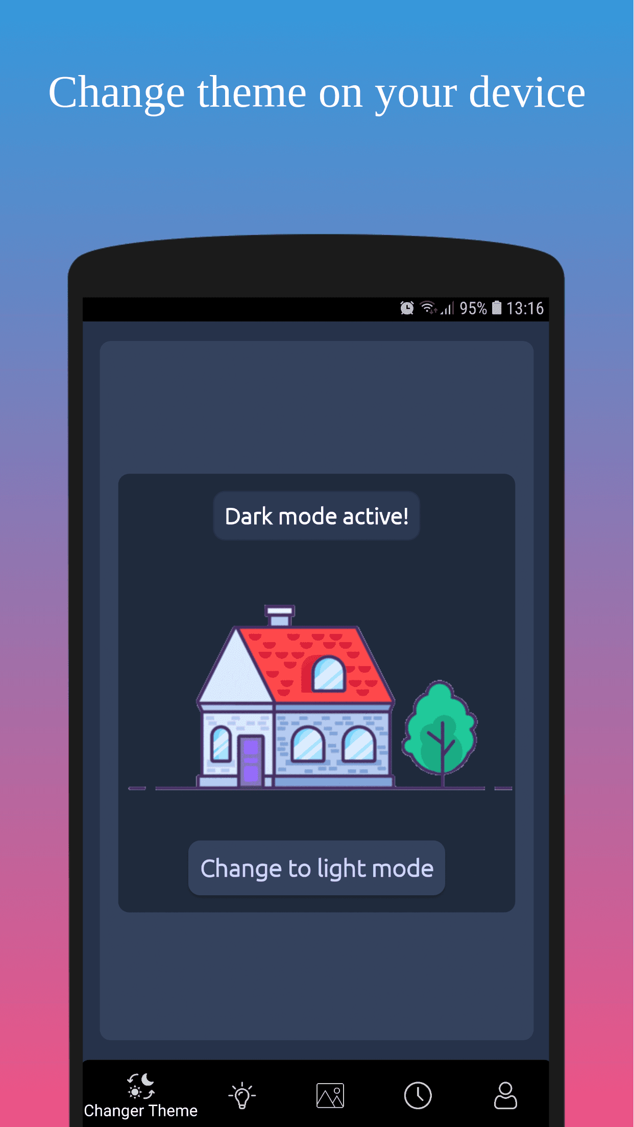 Скриншот 1 — Dark theme