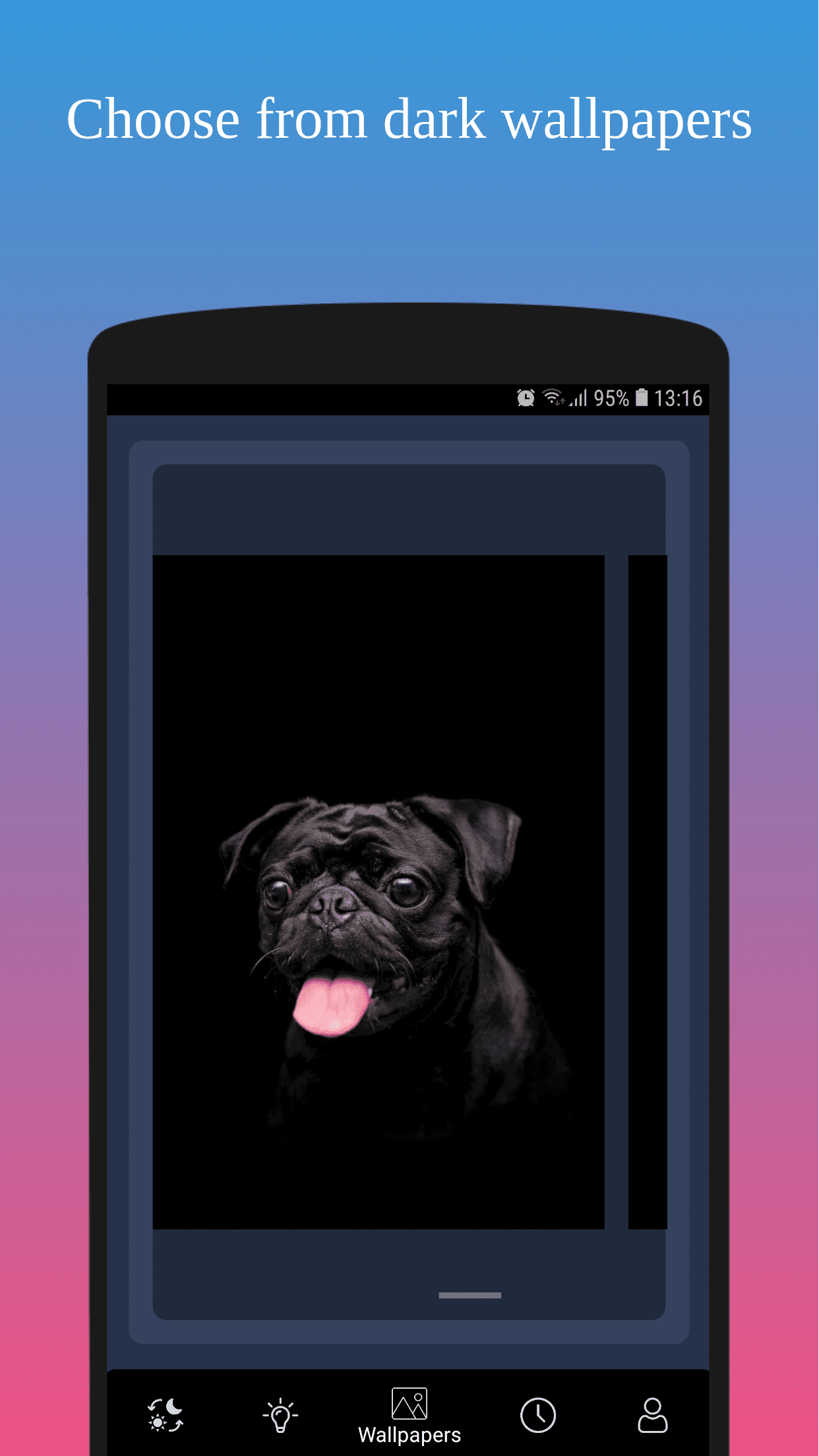 Скриншот 3 — Dark theme