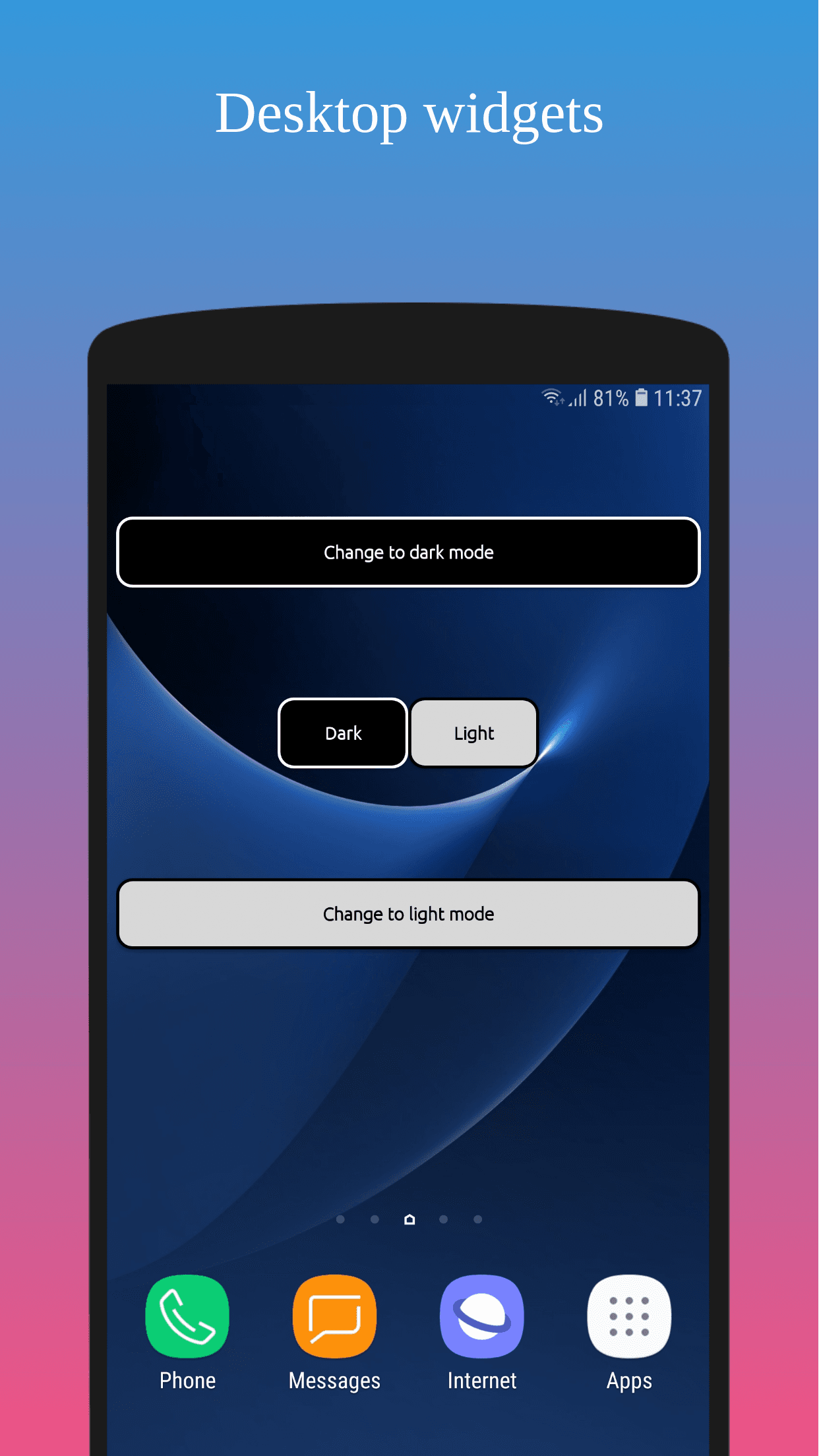 Скриншот 5 — Dark theme