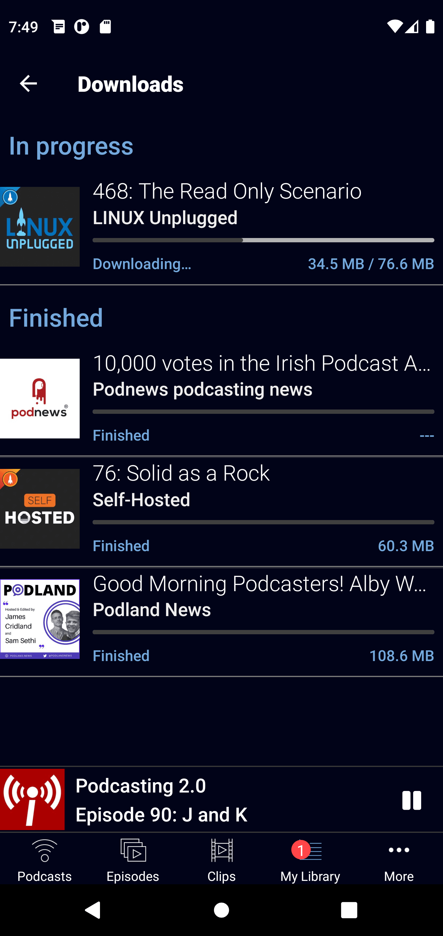 Скриншот 7 — Podverse