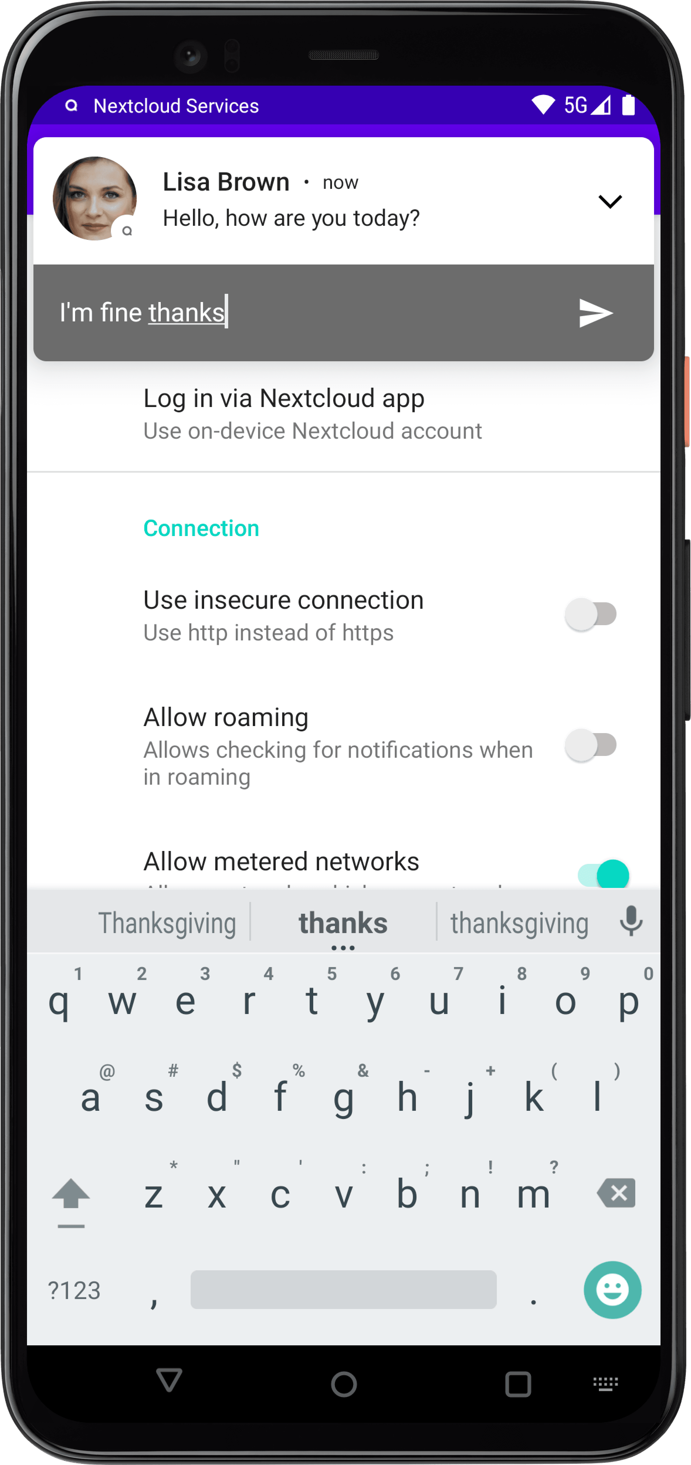 Скриншот 3 — NextcloudServices