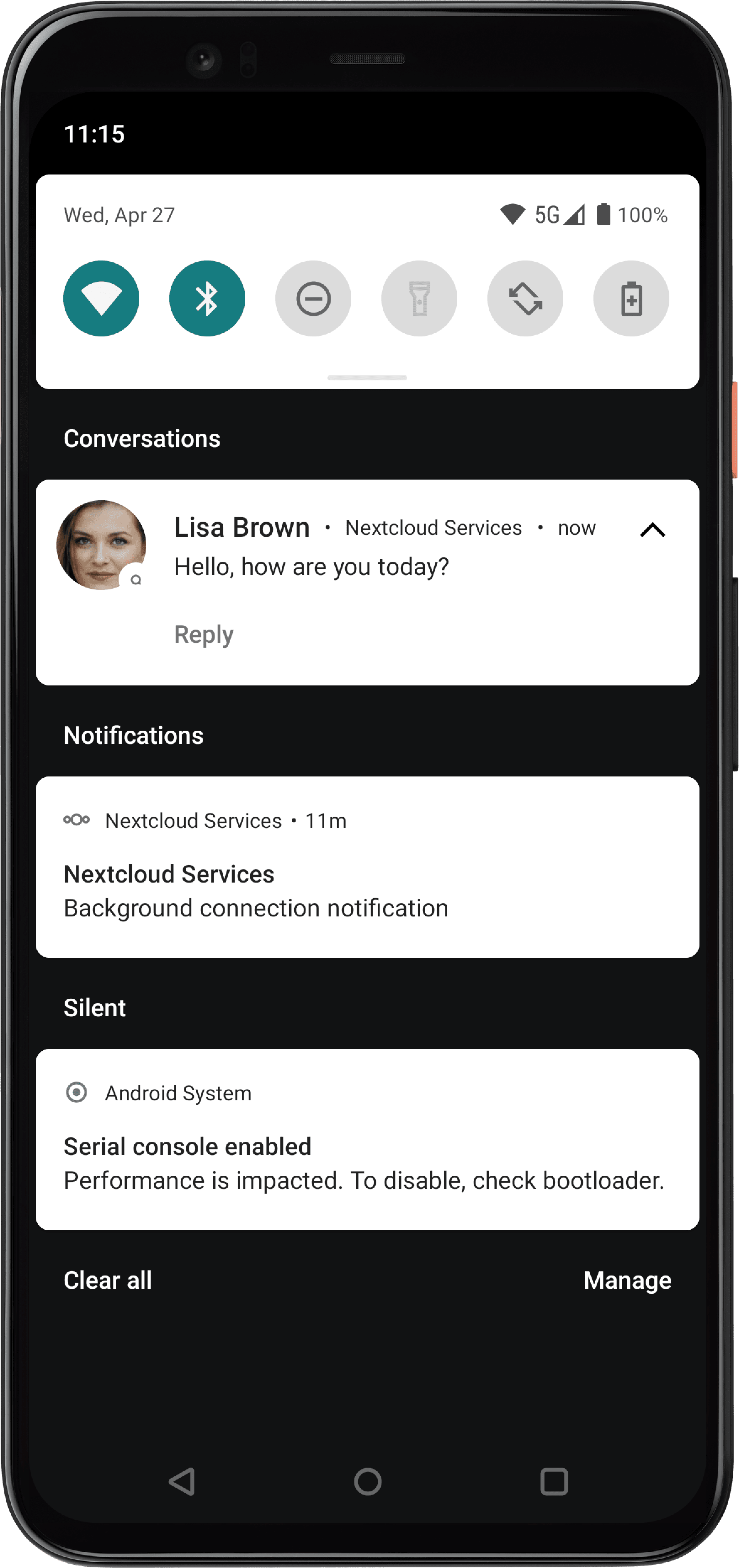 Скриншот 4 — NextcloudServices