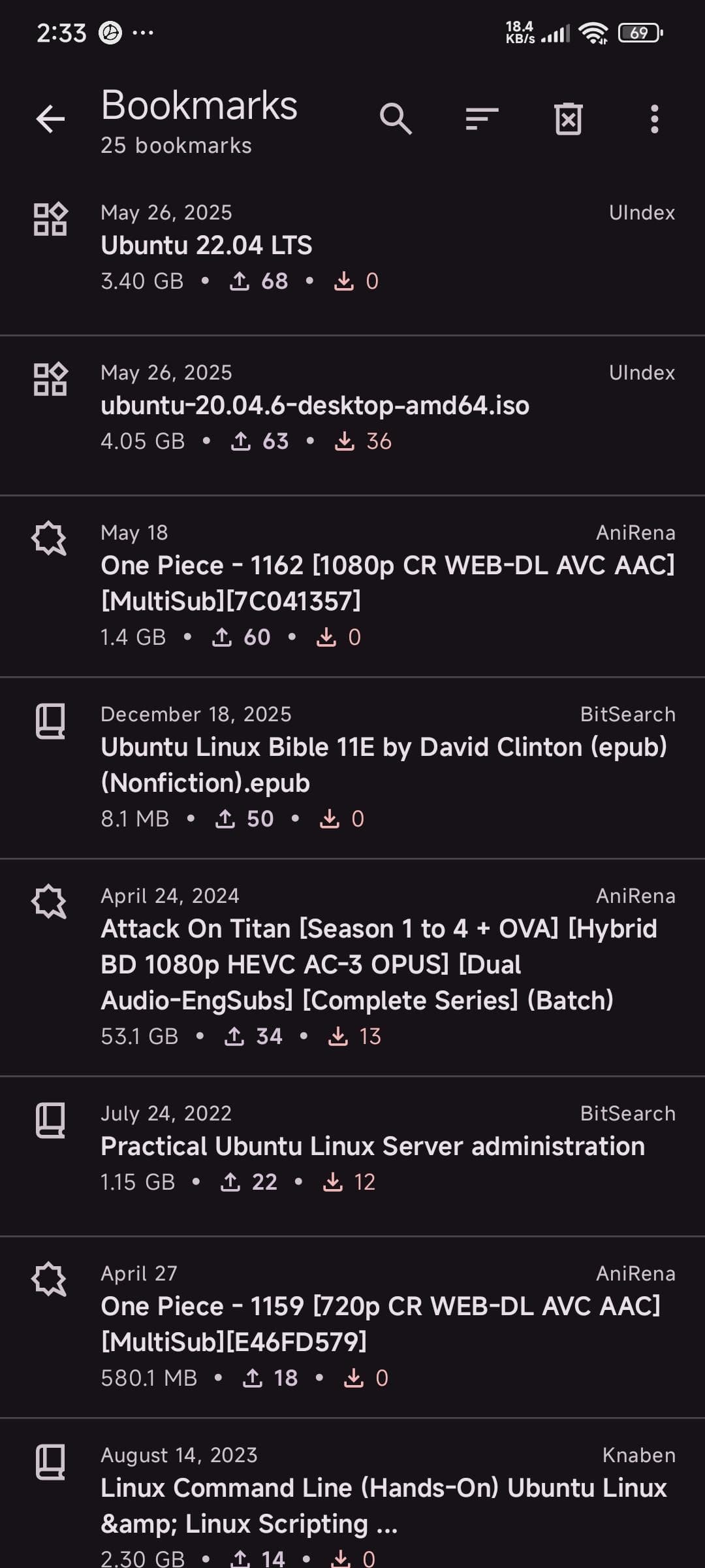 Скриншот 4 — Torrent Search