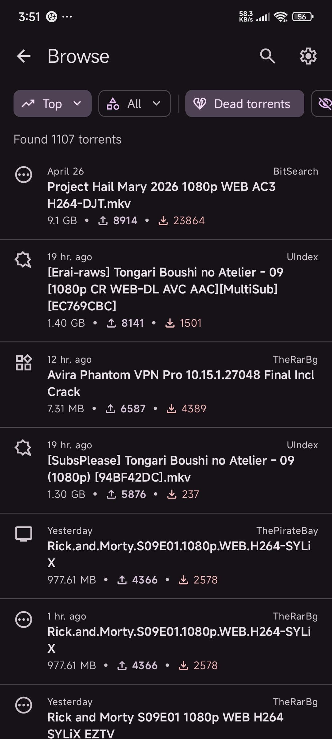 Скриншот 5 — Torrent Search