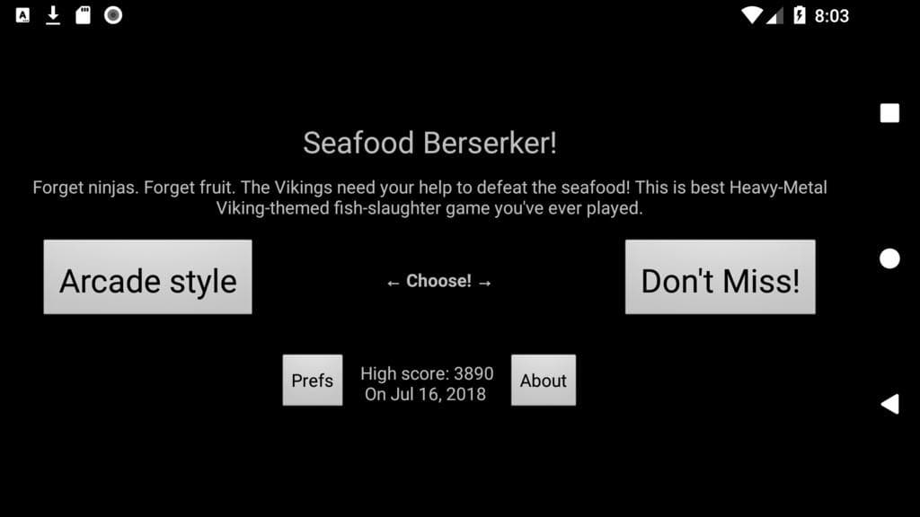 Скриншот 3 — Seafood Berserker!