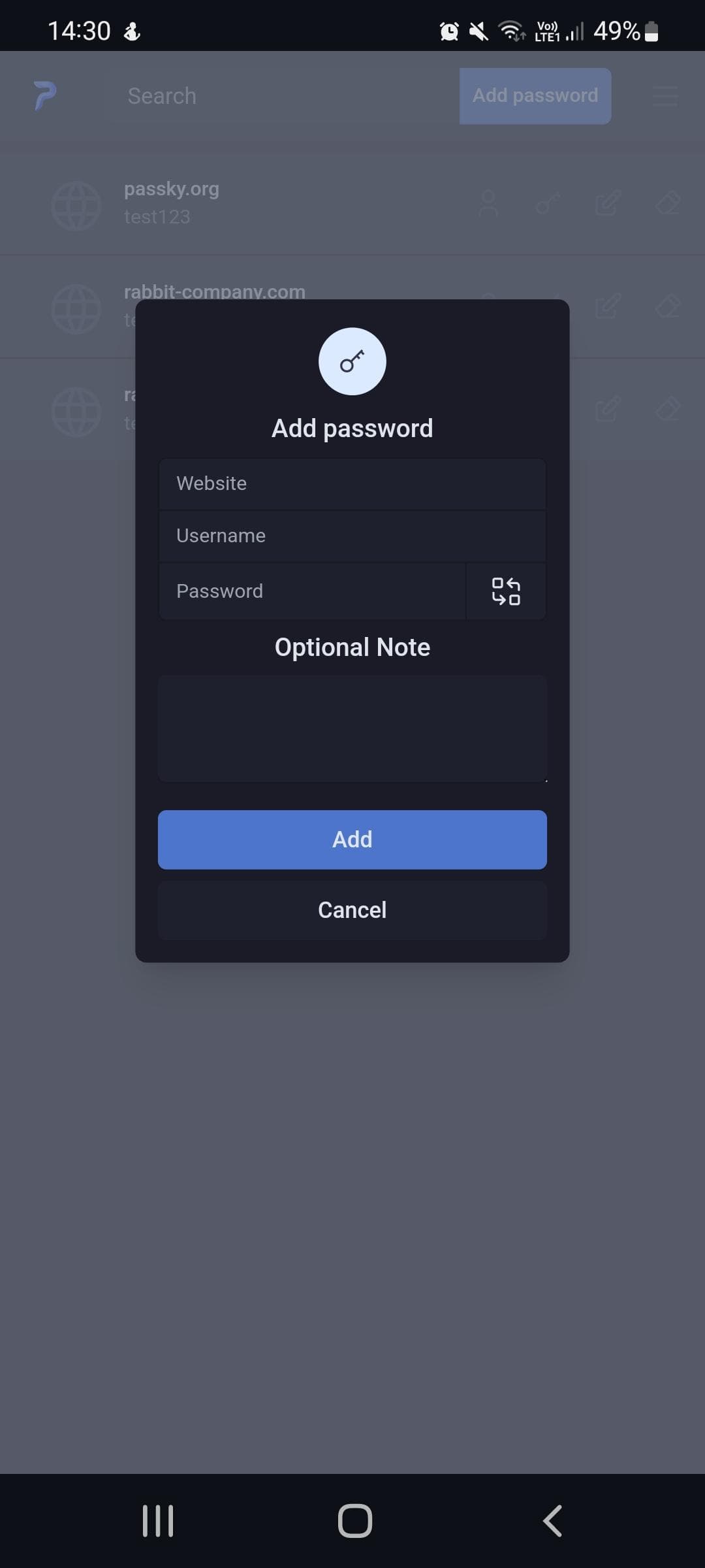 Скриншот 3 — Passky