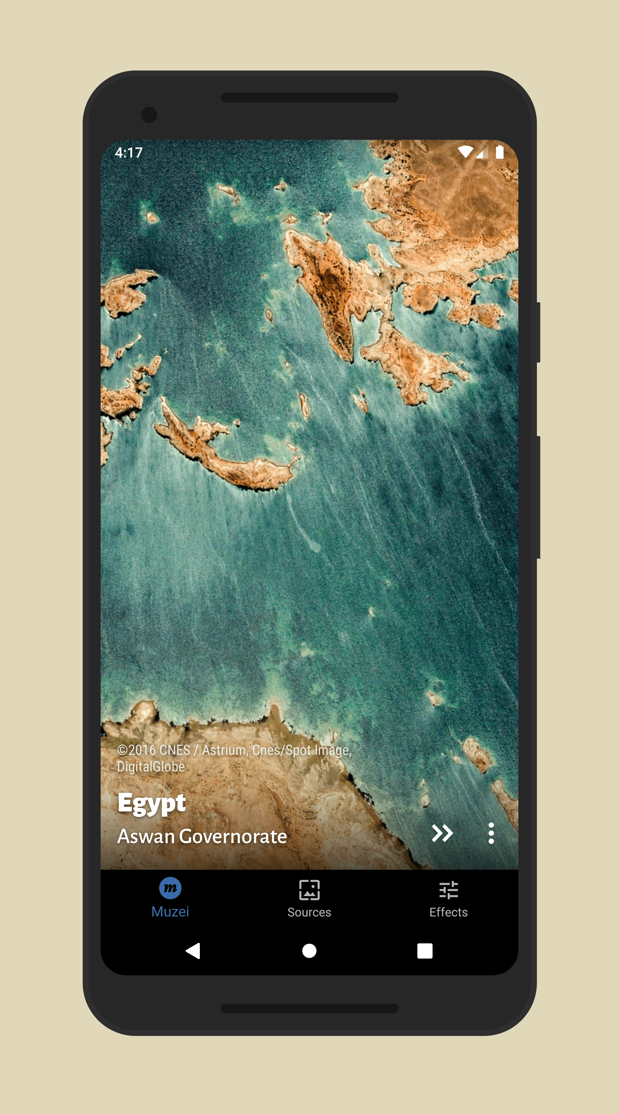 Скриншот 2 — Earth View for Muzei